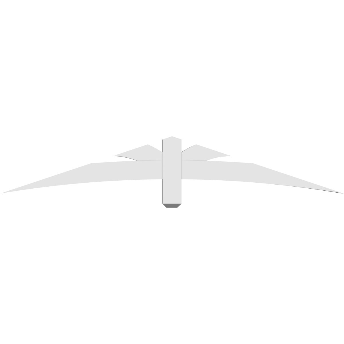 Ekena Millwork GBP072X12X0404DAV00 Exterior-Brackets-Braces - View #4