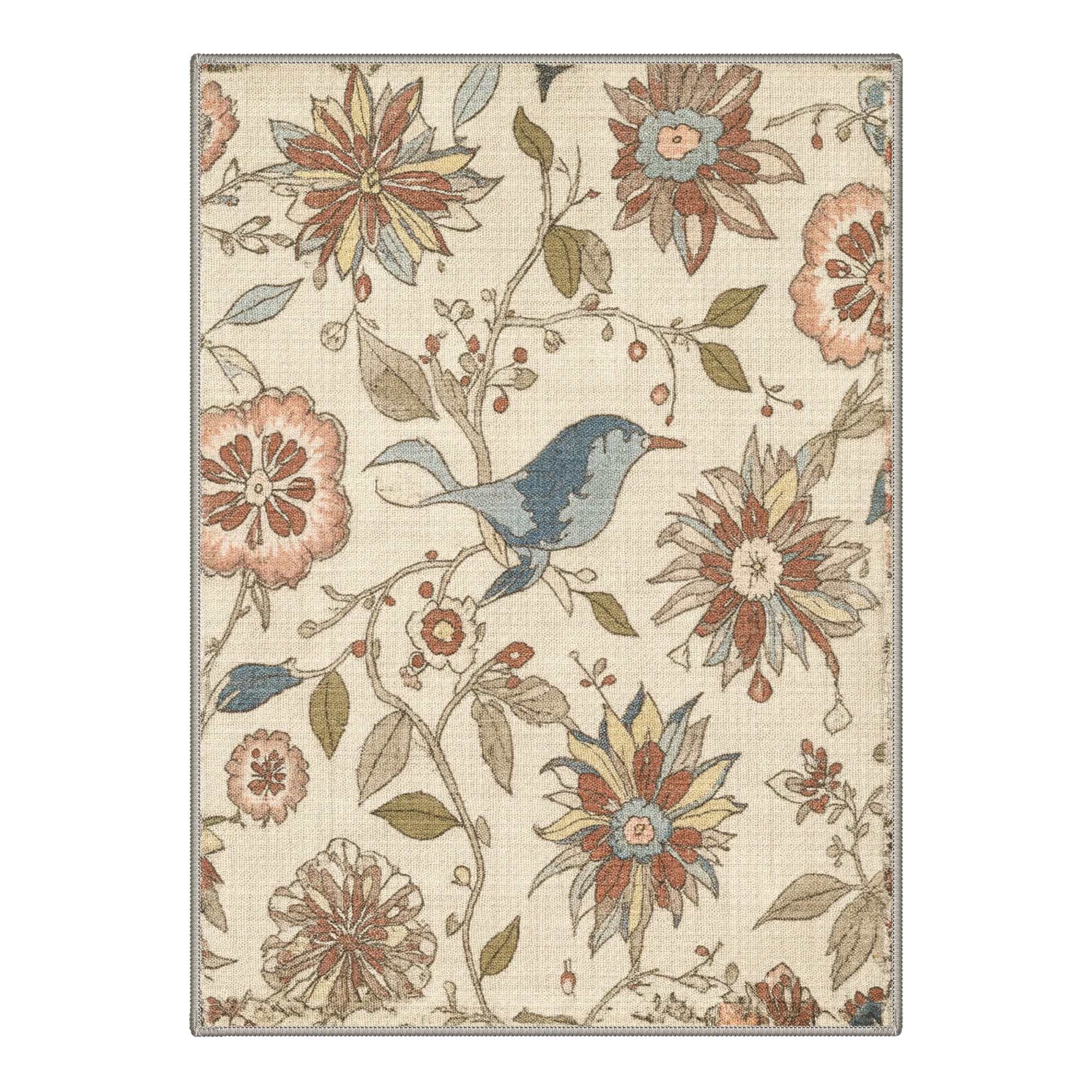 BAVNI ARF00748-OCHREBL-5X7 rugs - View #6