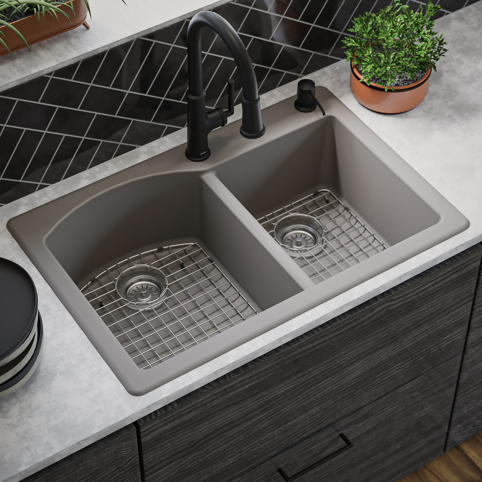 Karran QT-610-CN-PK1 Kitchen-Sinks - View #4