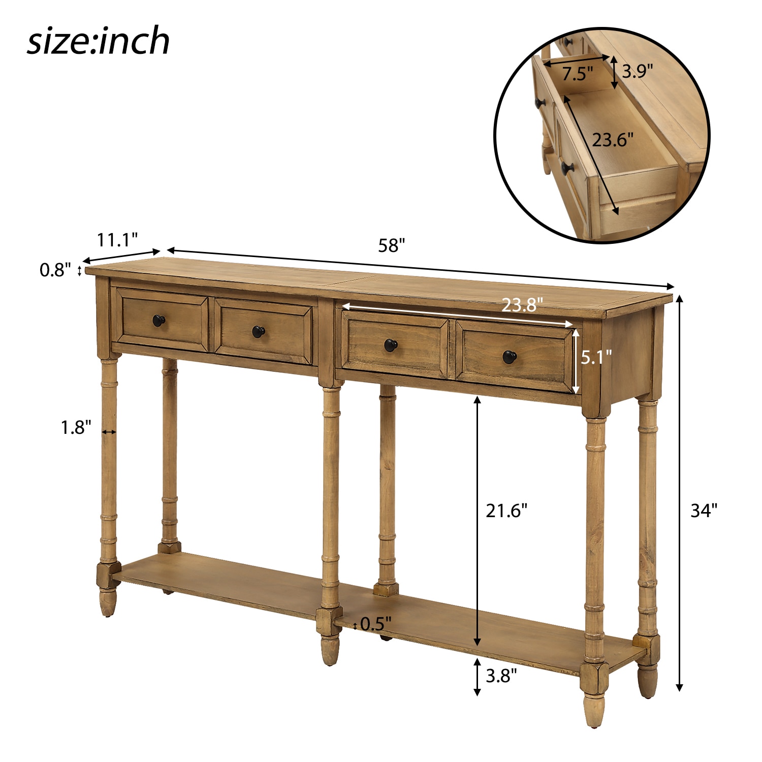 AHIOU HOME ZAAH-CT191266D Console-Sofa-Tables - View #11