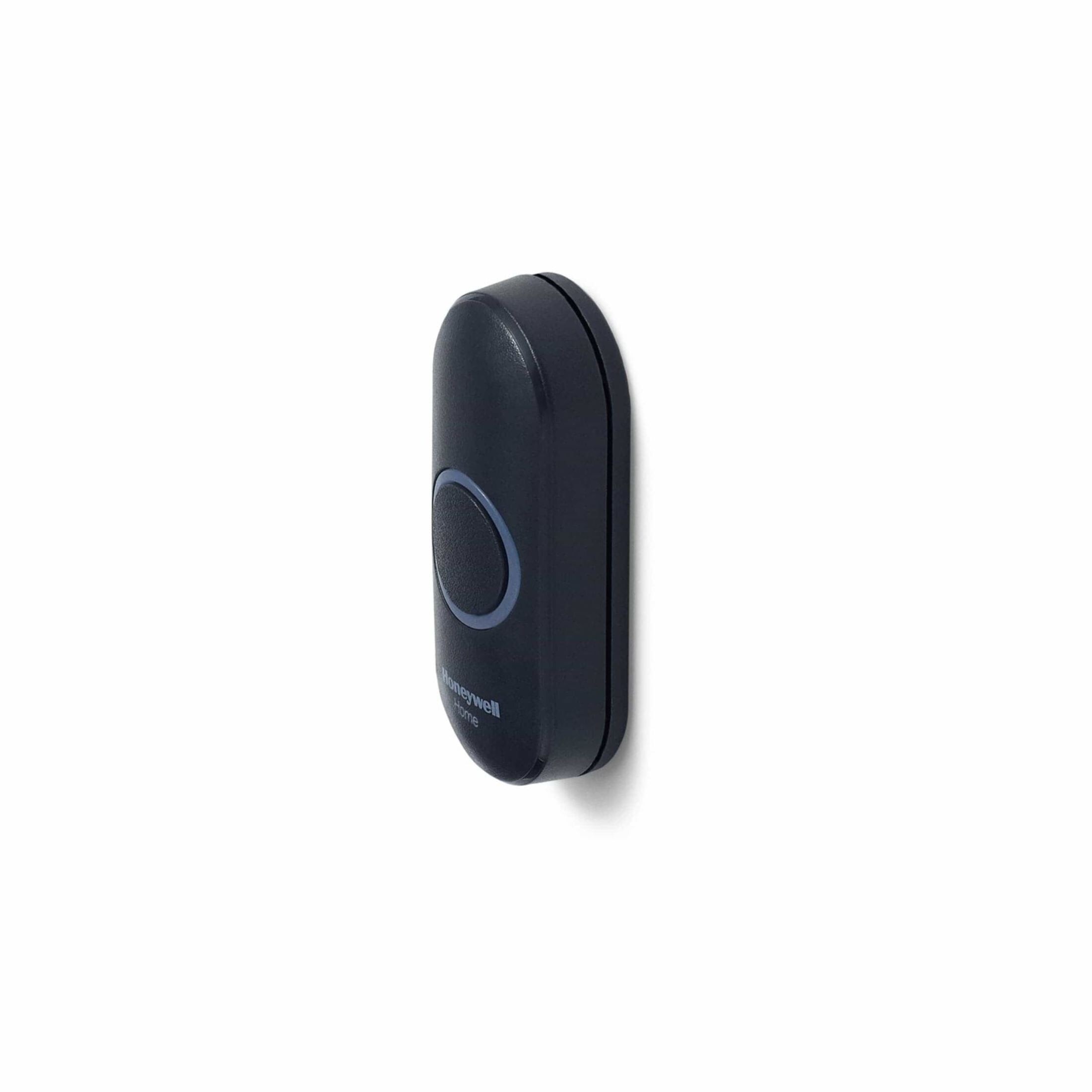 Honeywell Home Wireless Lighted Black Doorbell Button (Batteries ...