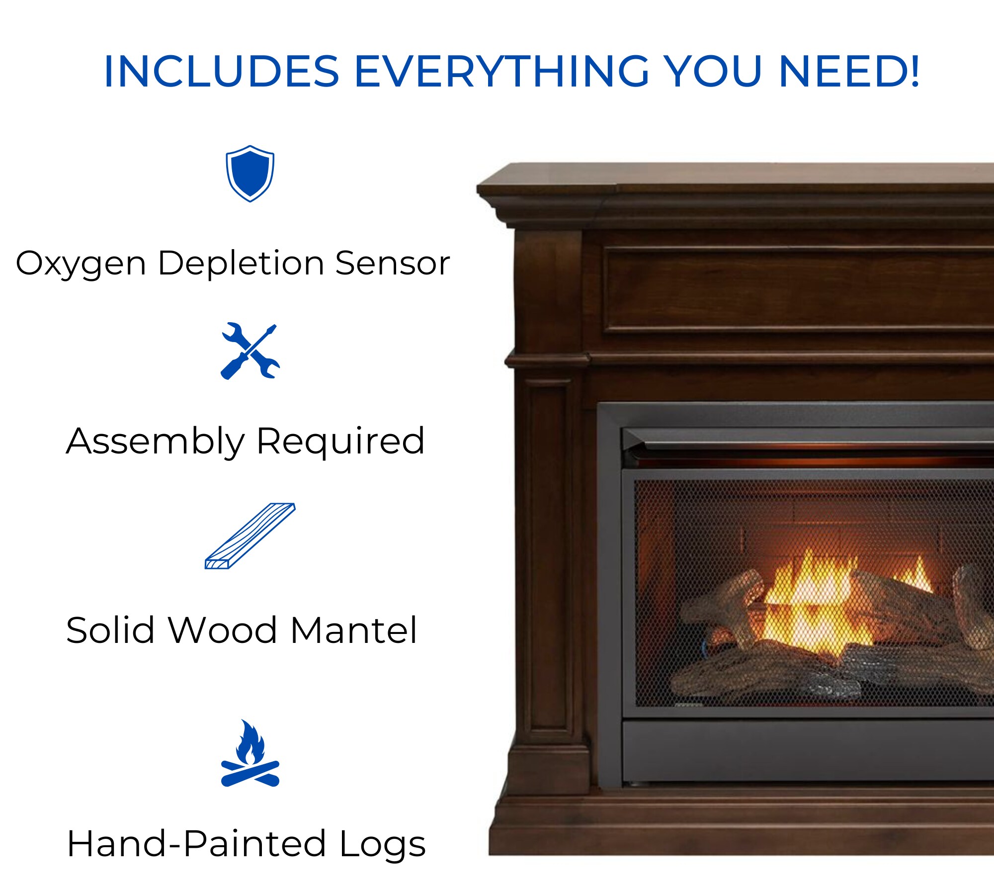 Duluth Forge DFS-300T-4W Gas-Fireplaces - View #5