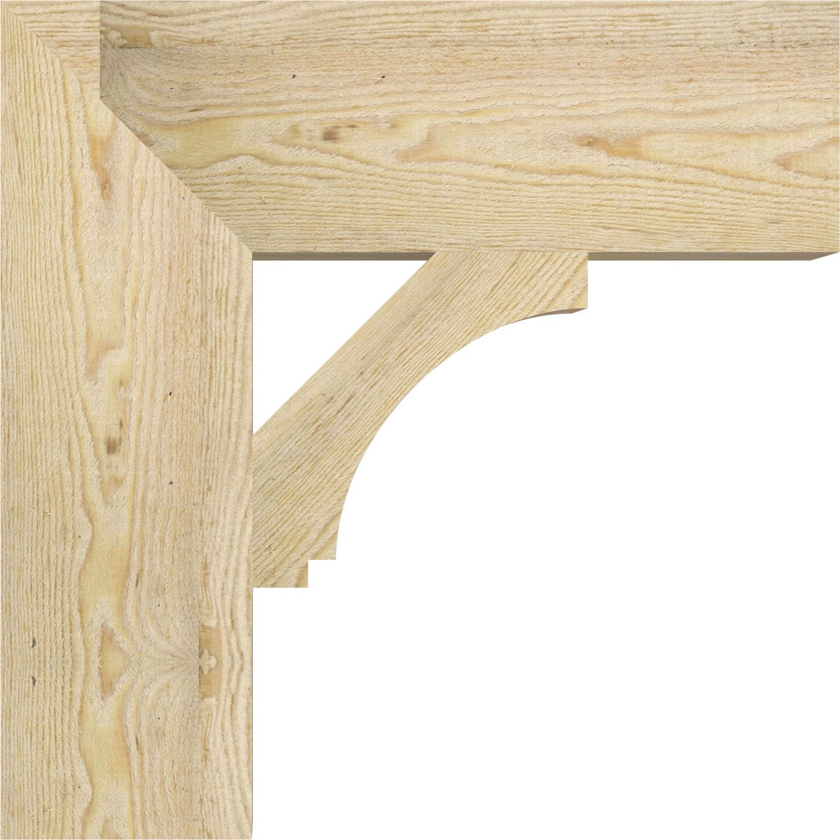 Ekena Millwork BKT06X20X20IMP05RDF Exterior-Brackets-Braces - View #3
