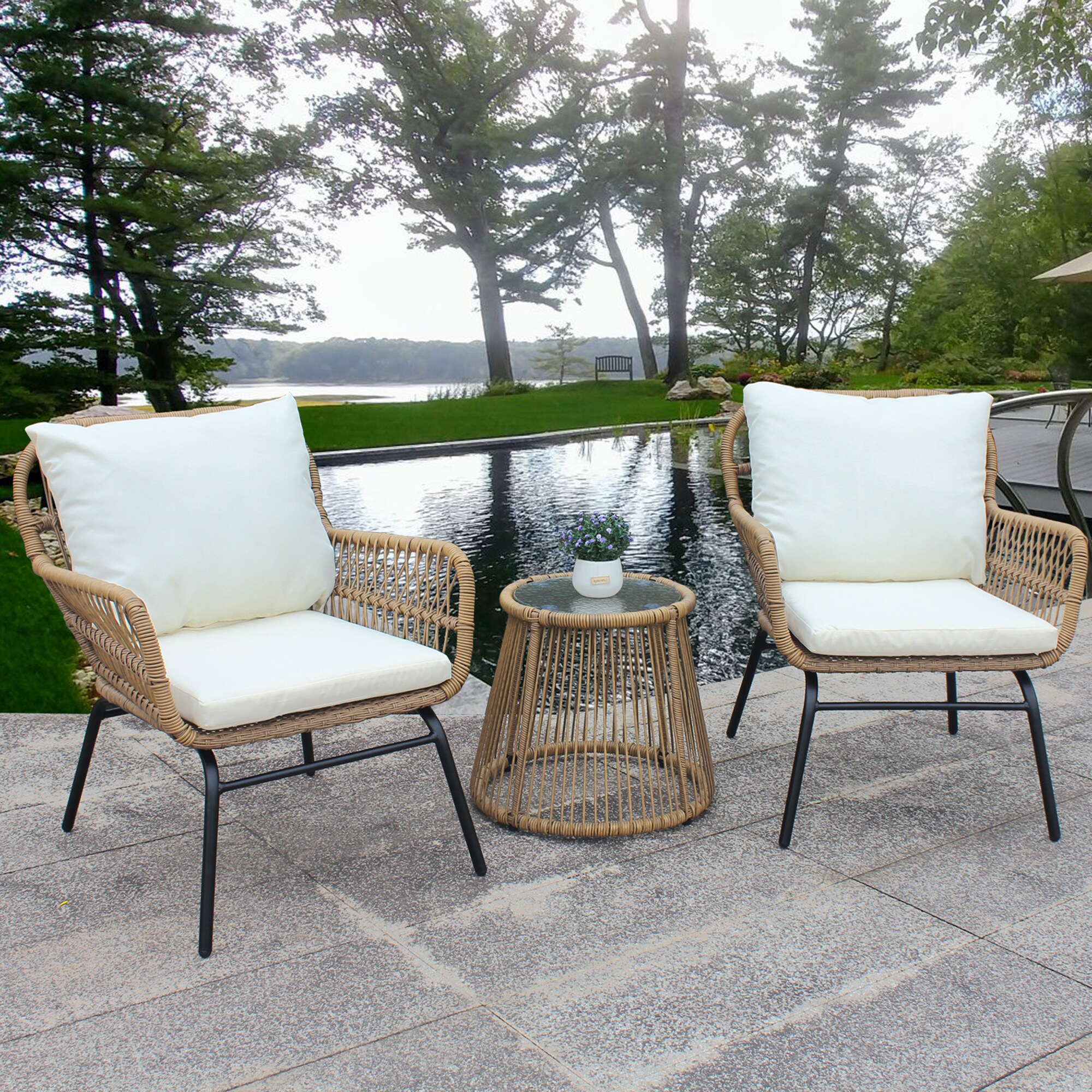 Clihome KDC-33LG Patio-Conversation-Sets - View #3