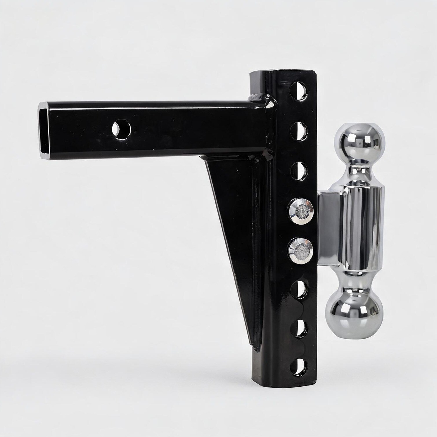 Watnature Part with 000 lb Capacity pairing Black Steel with Matte Black and Adjustable Design