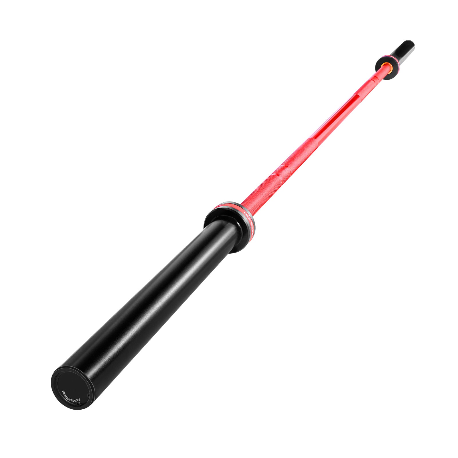 VEVOR 7FT Barbell Bar Fits 2-Inch Weight Plates Barbell Bar with Knurled Grip for Strength Training Weightlifting Squat Deadlift Bench Press Curl Overhead Press 1000lbs/453kg Capacity