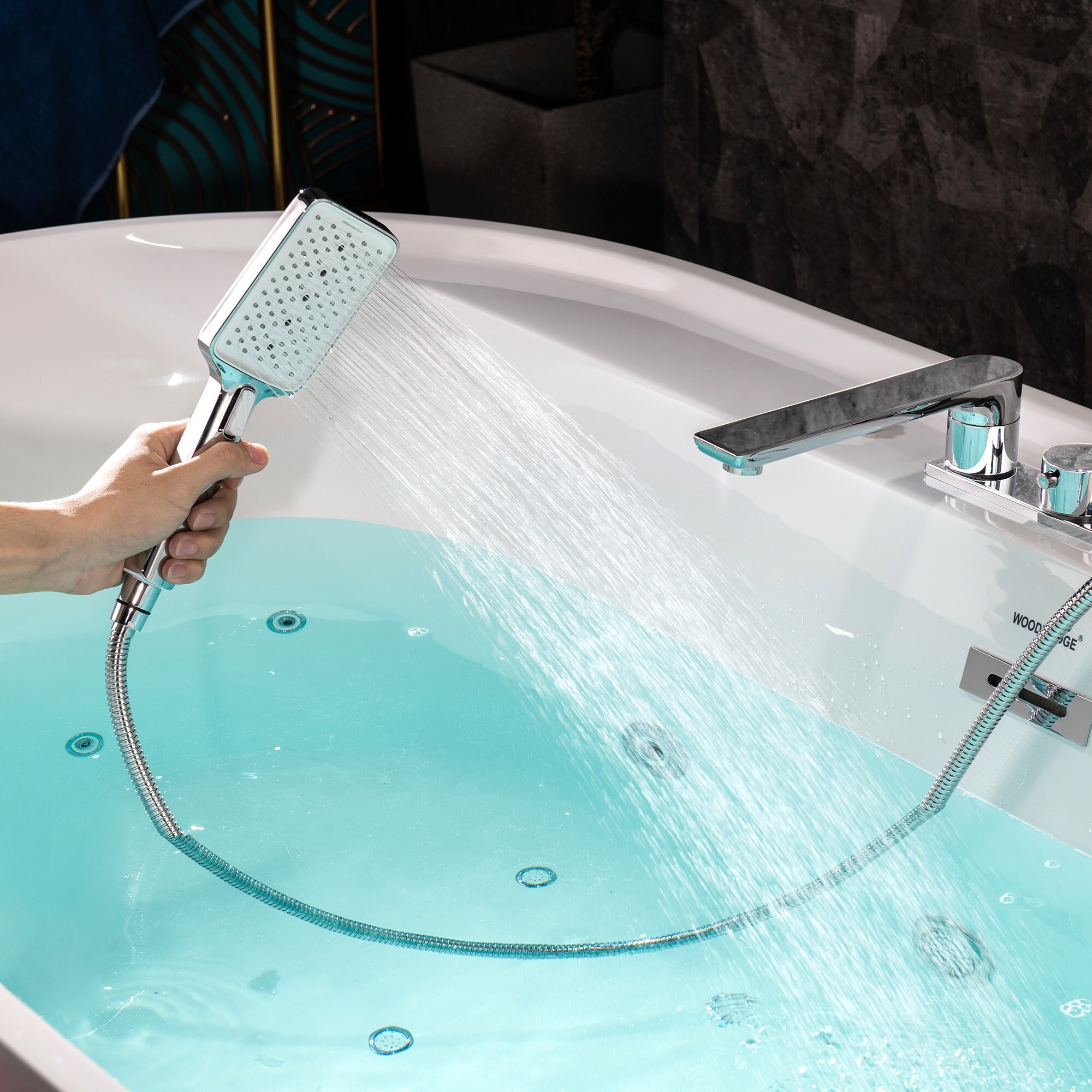 Oceanus luxury soaker tub, Jetted bath