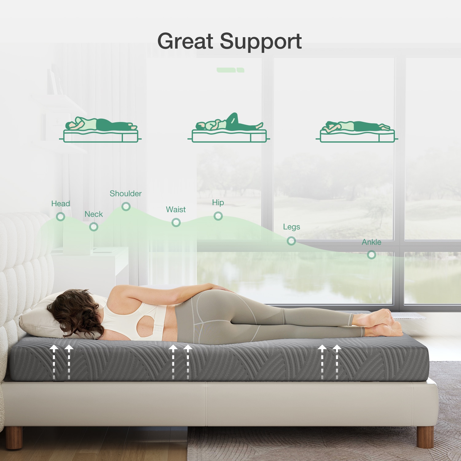 Novilla LW-8-Q-NV01 Mattresses-Boxsprings - View #10