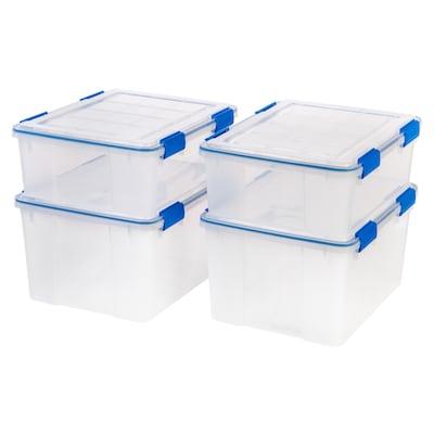 Plastic Storage Containers At, Weather Resistant Storage Containers