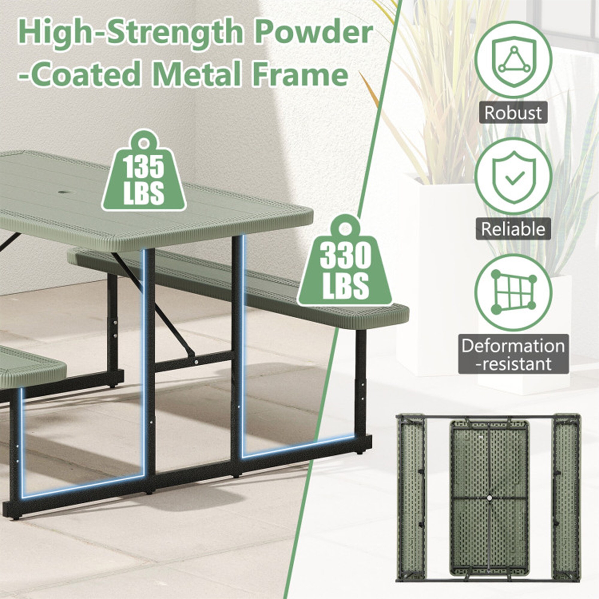 BABOOM BOM-W71565-CO Picnic-Tables - View #7