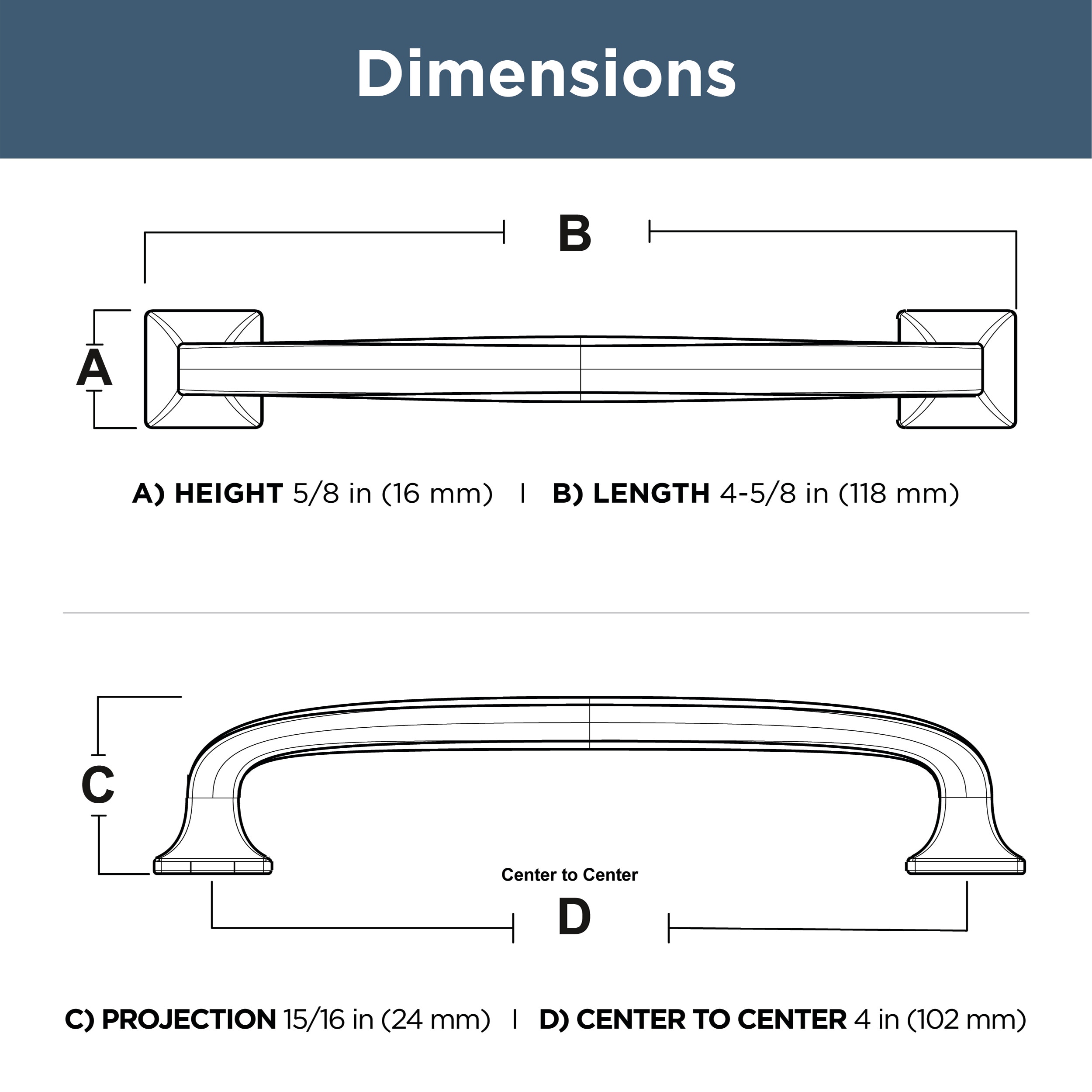 Franklin Brass P29613K-SN-B Cabinet-Pulls - View #7