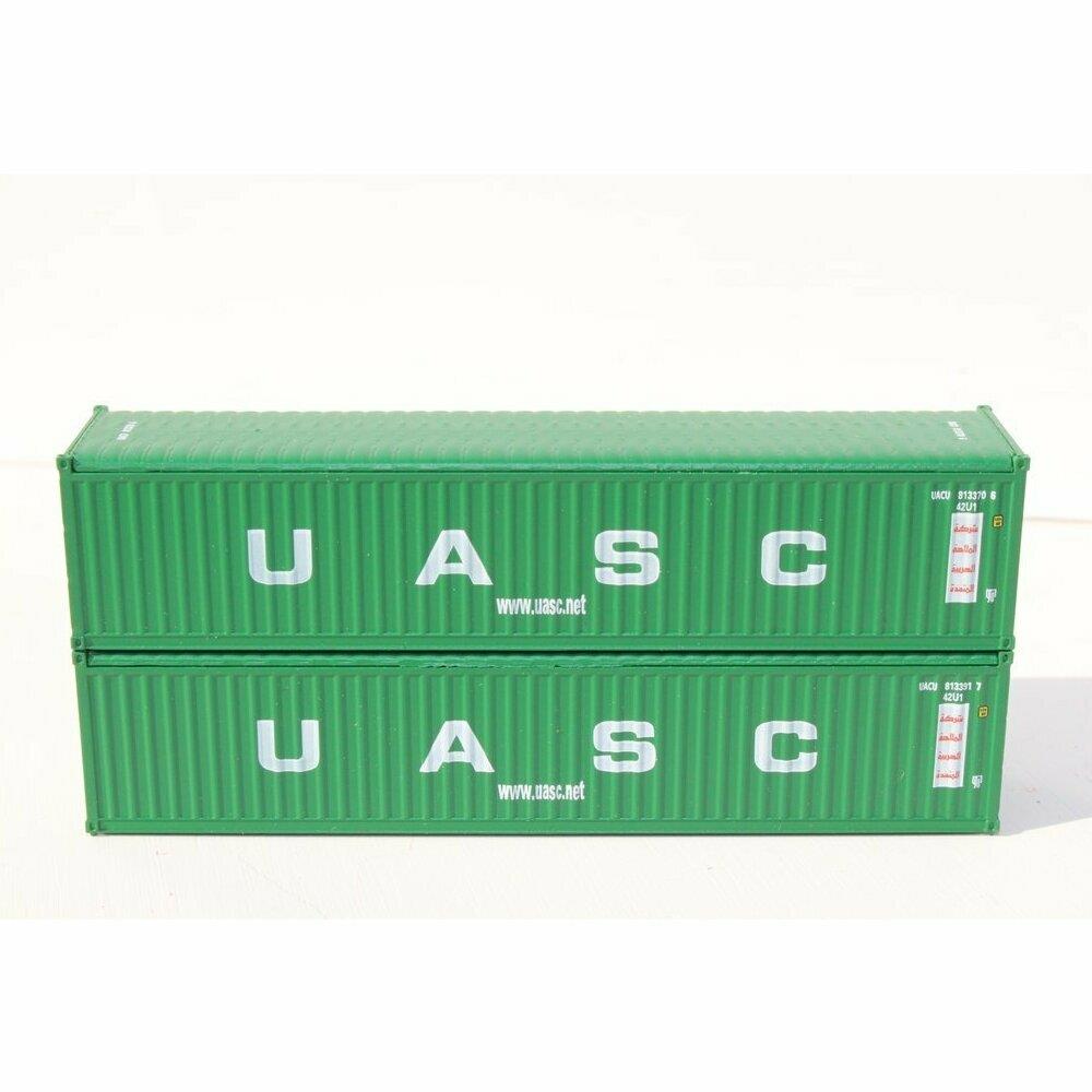 Jacksonville Terminal HTNB329411 N 40 ft. Canvas and Open-Top Magnetic Containers UASC- Green