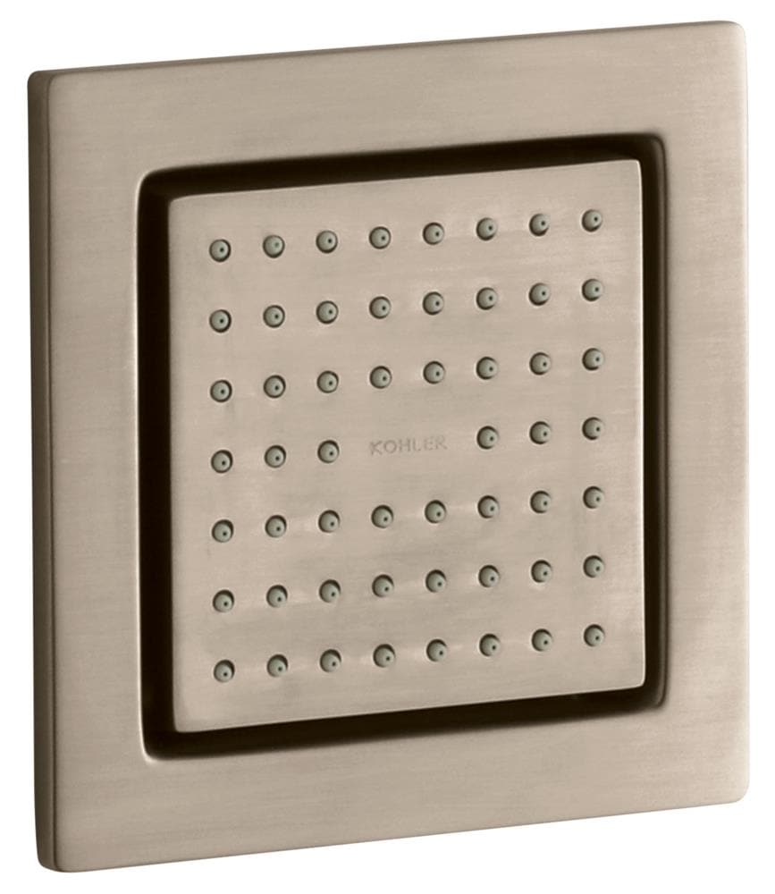 KOHLER 8002-BV WaterTile Vibrant brushed bronze Shower Jet