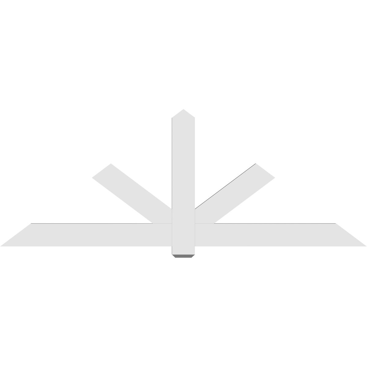 Ekena Millwork GBP096X36X0206KEN00 Exterior-Brackets-Braces - View #4
