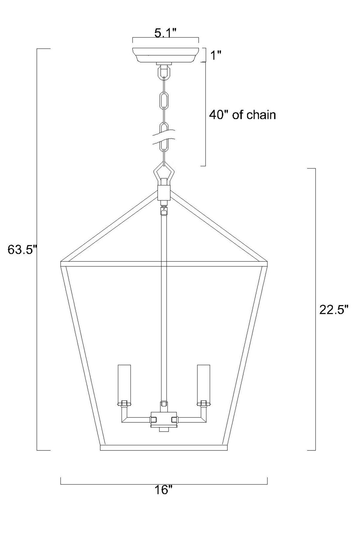 Edvivi EPL1365BK Pendant-Lights - View #15