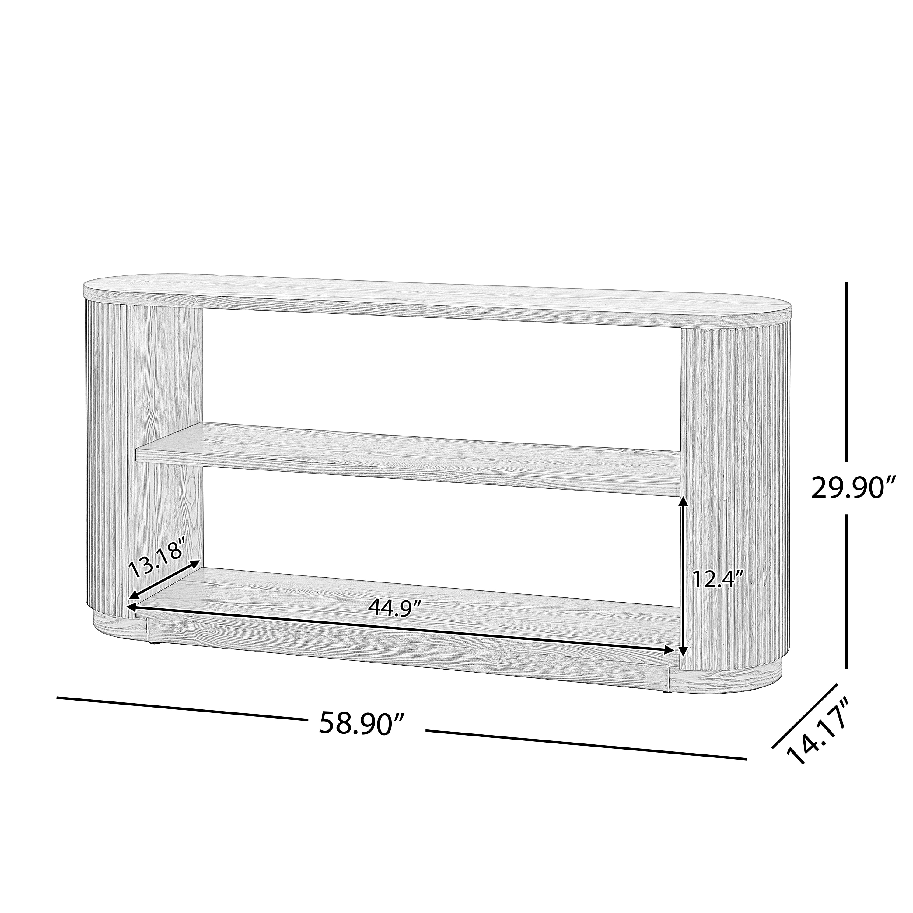 ModernLuxe N760P281359B Console-Sofa-Tables - View #12