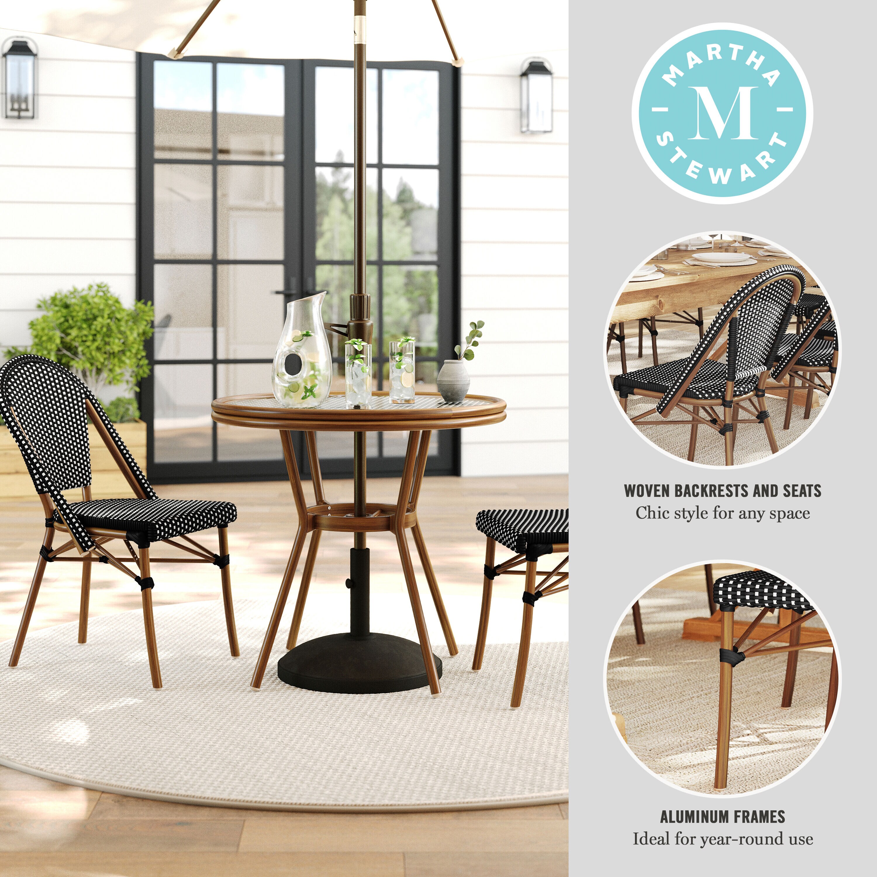 Martha Stewart 889142710110 Patio-Dining-Sets - View #3