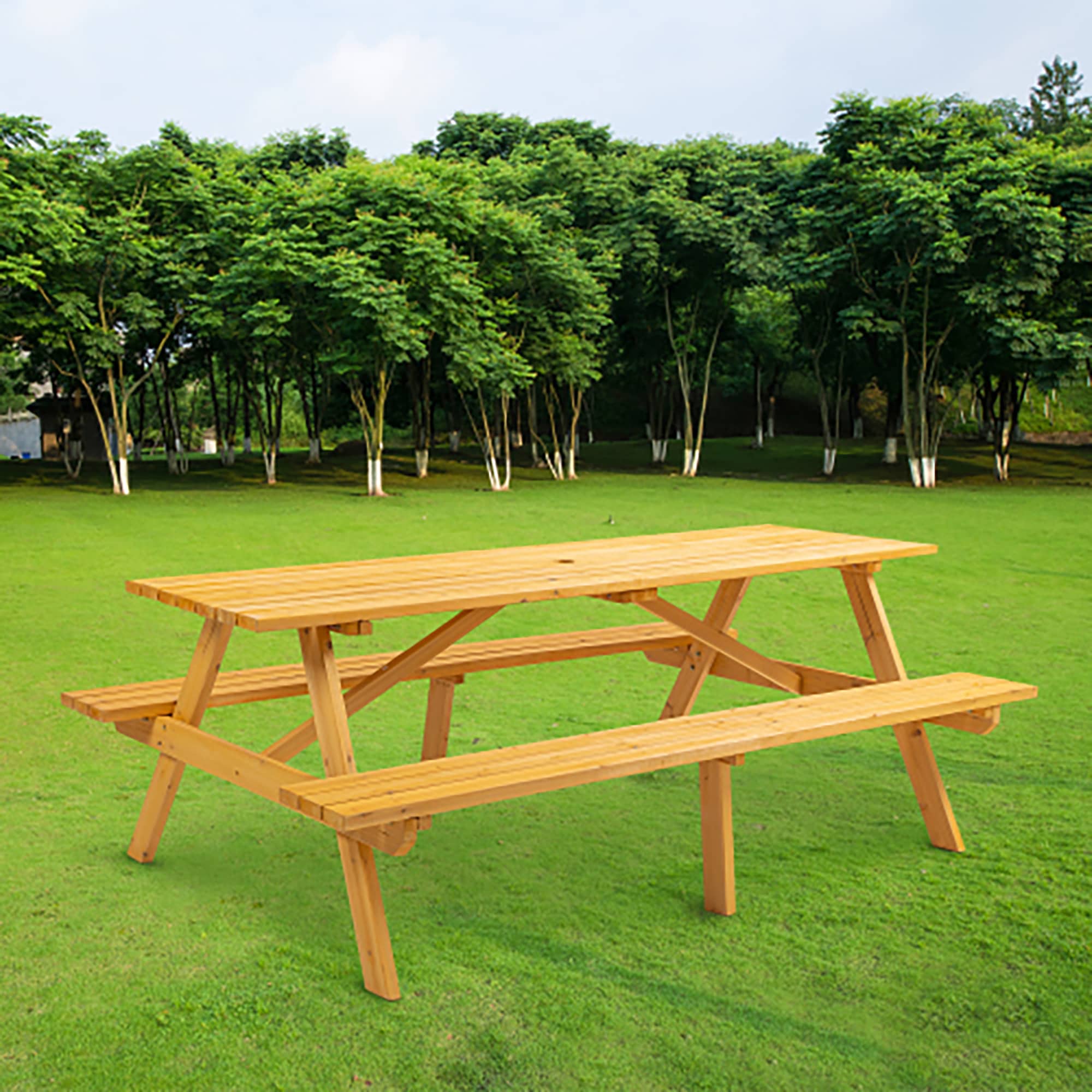 CASAINC CA-2BCWSBL Picnic-Tables - View #3