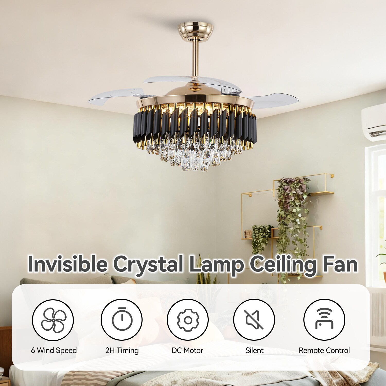 Kviflon LW9017-48GD Ceiling-Fans - View #3