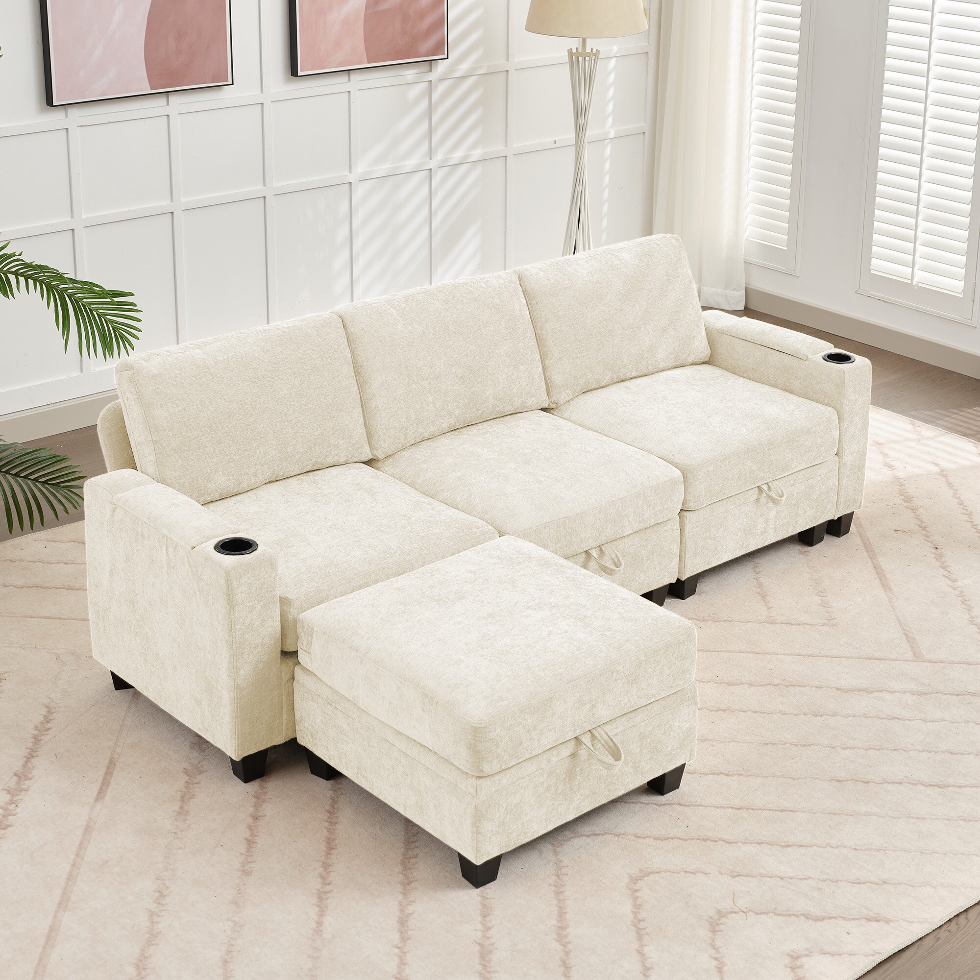 VOUA SAF-XNECW3-BE1 Sofas-Loveseats - View #3