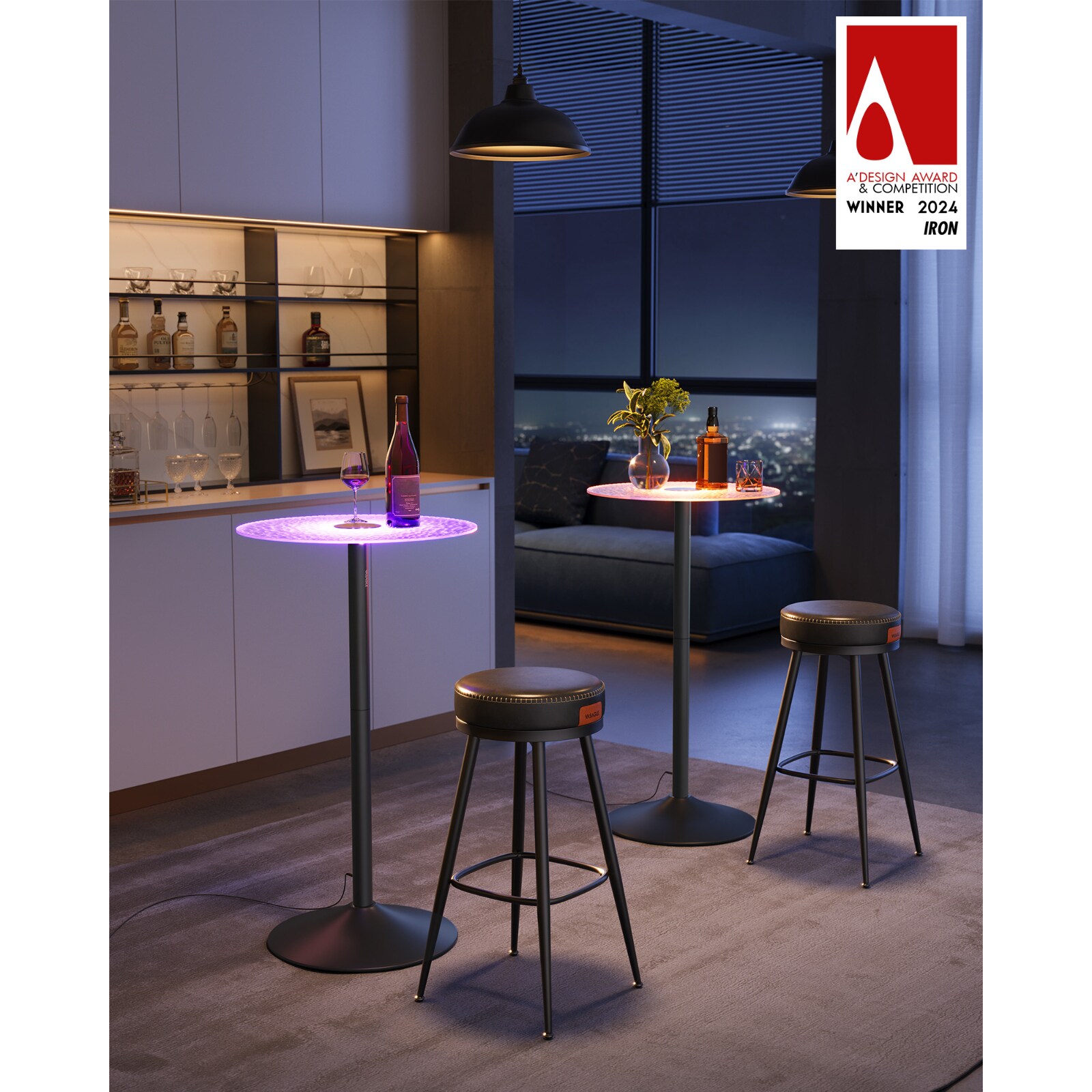 Slickblue D-SM-10B810TBLU Dining-Tables - View #2