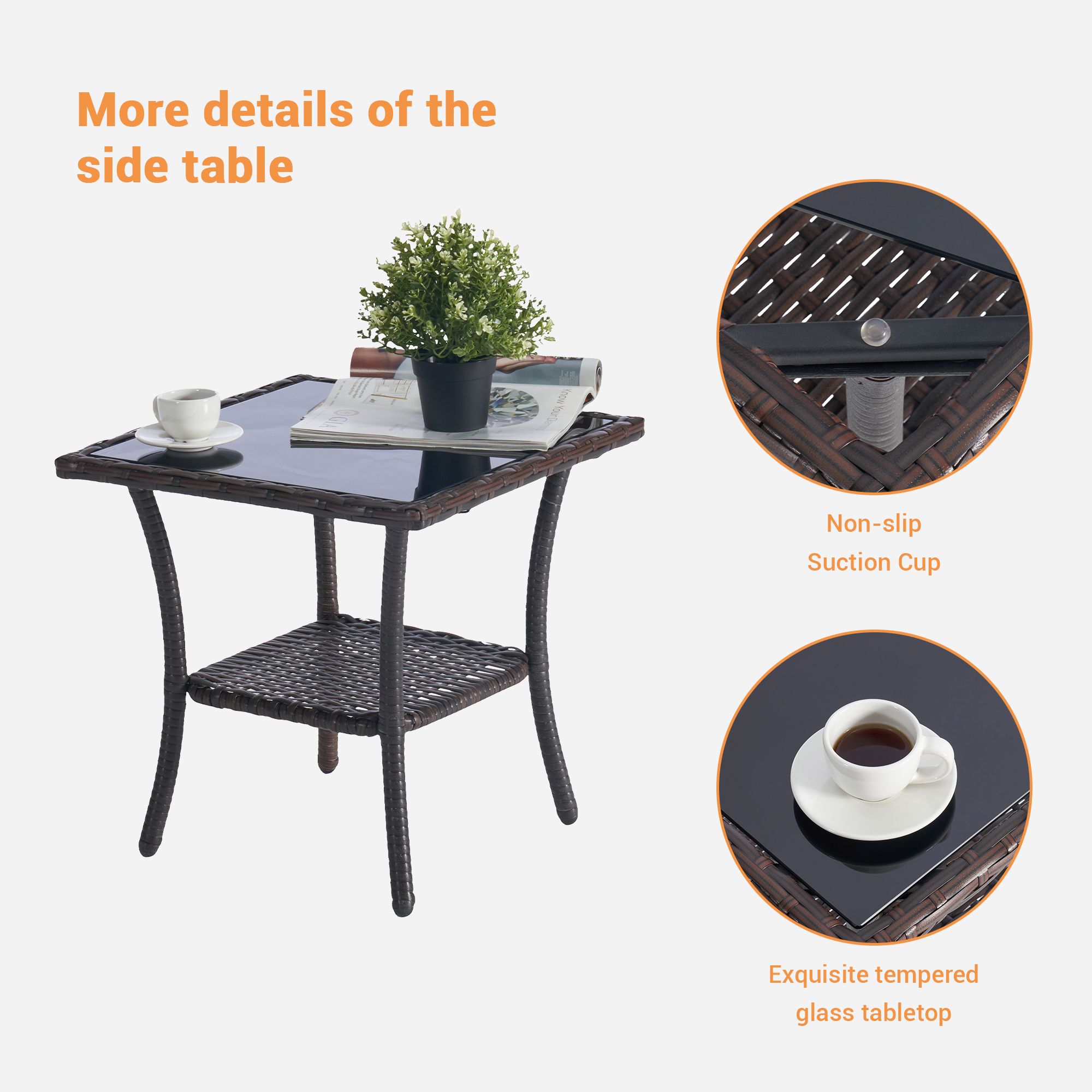 SANSTAR L-TB01-V1 Patio-Tables - View #4