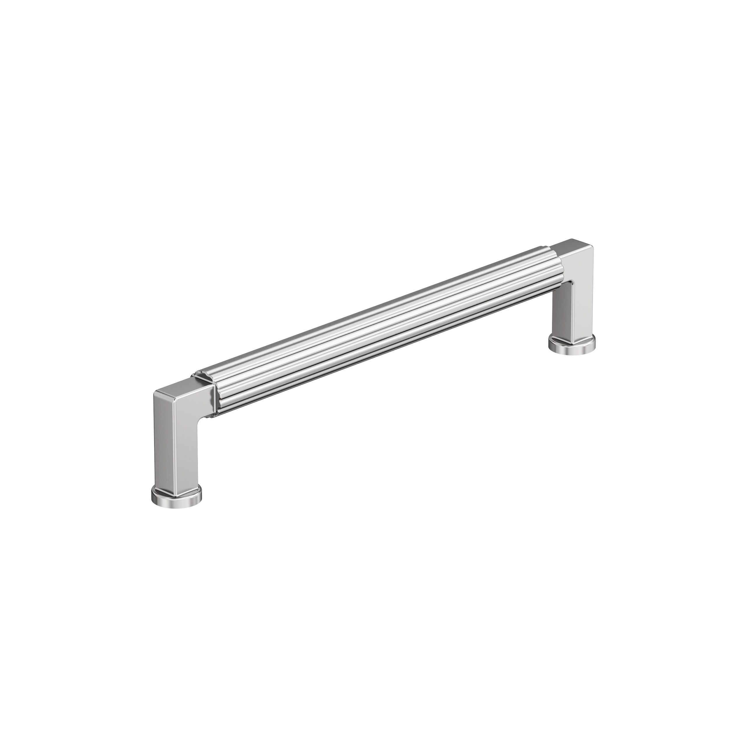 Amerock BP3764526 Ballard 6-5/16-in , 160mm Center to Center Polished Chrome Cylindrical Bar Drawer Pull