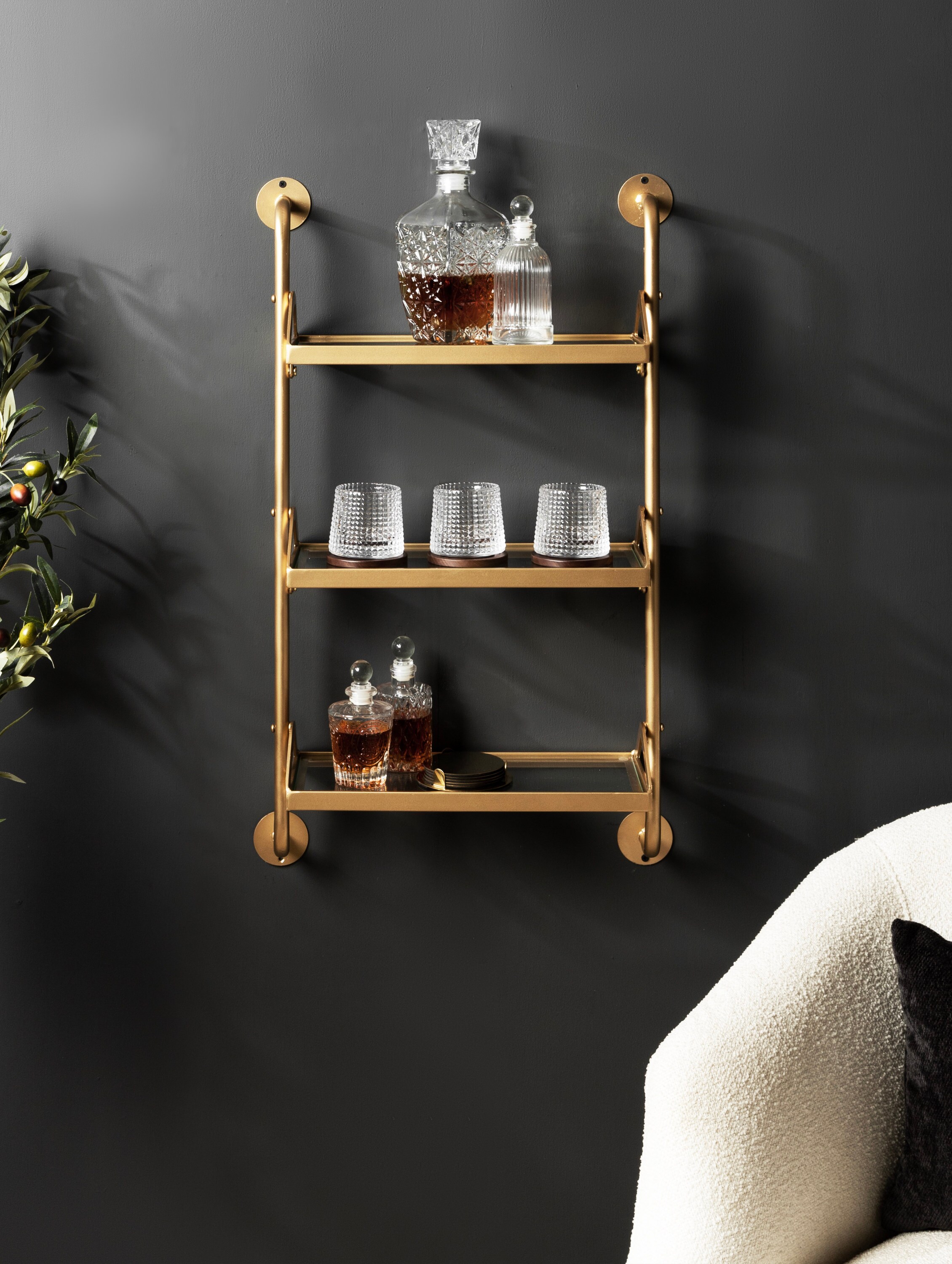 Kate and Laurel 227868 Wall-Mounted-Shelving - View #8