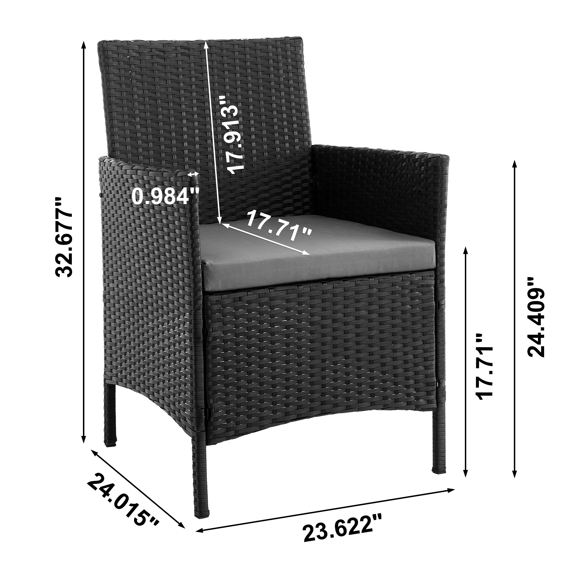 Manhattan Comfort OD-CV008-GY Patio-Conversation-Sets - View #4