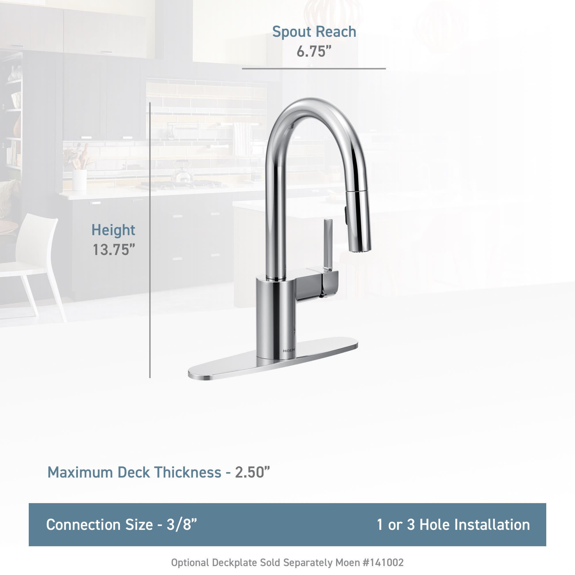 Moen 5965BG Kitchen-Faucets - View #2