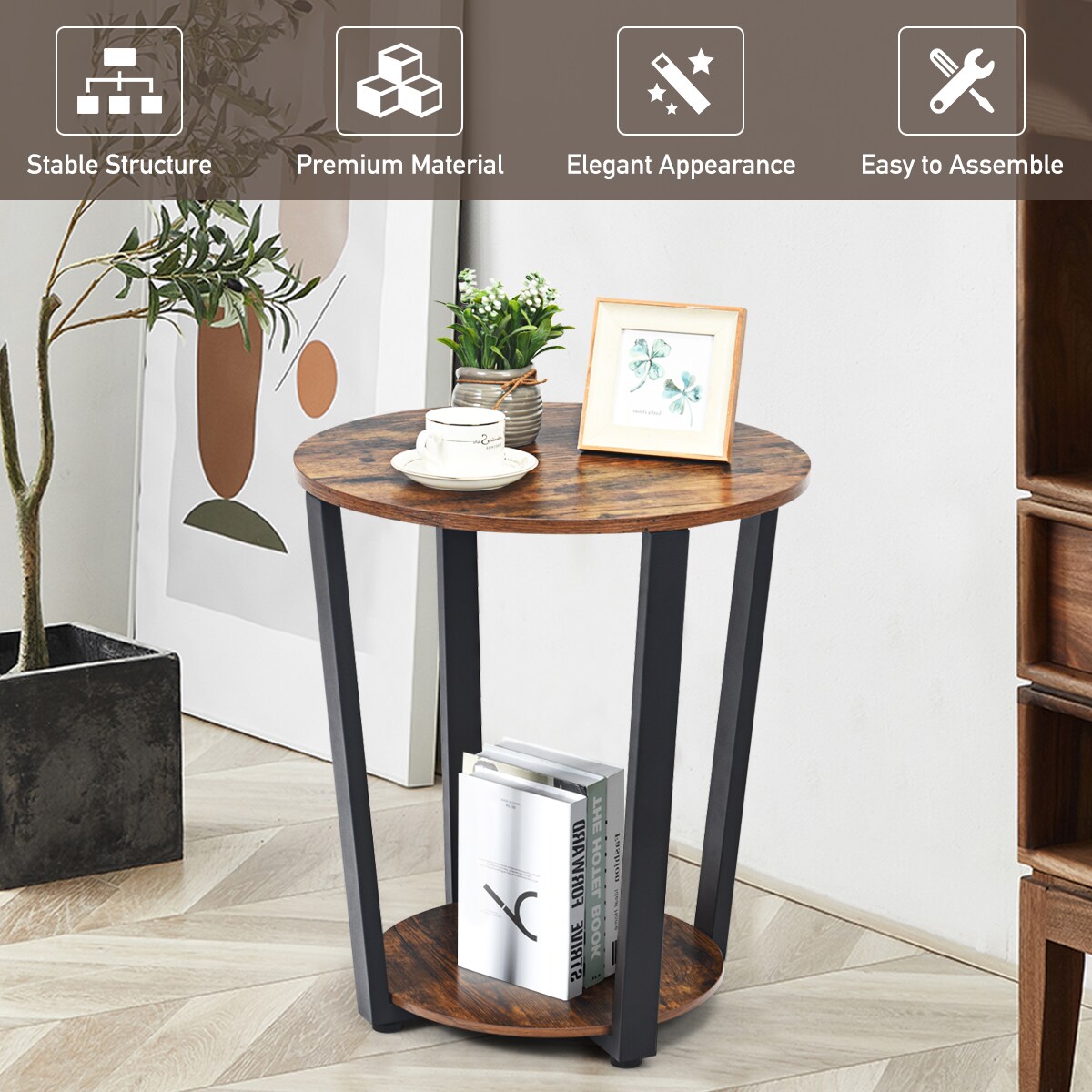 Costway 2HW63074CF End-Tables - View #6
