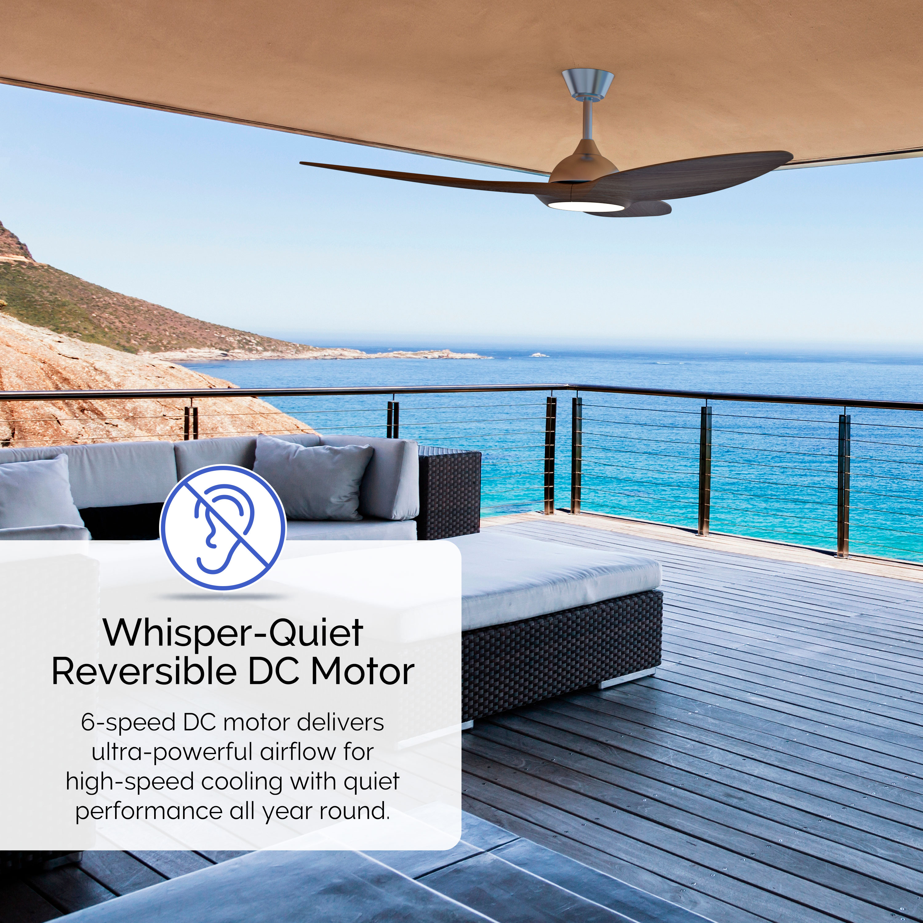 atomi smart AT2123-BS-WW Ceiling-Fans - View #5