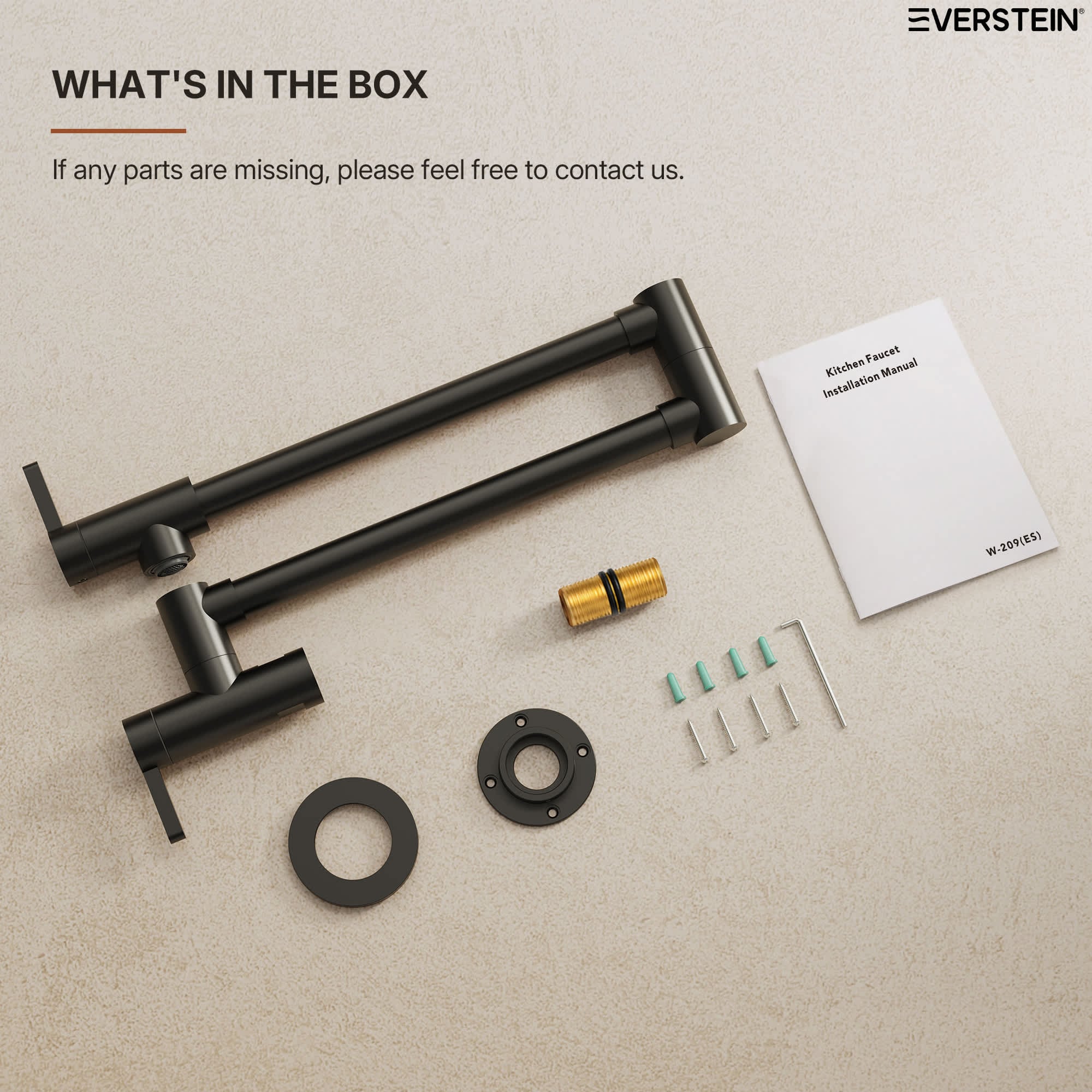 EVERSTEIN SFS-1179-BK Kitchen-Faucets - View #10