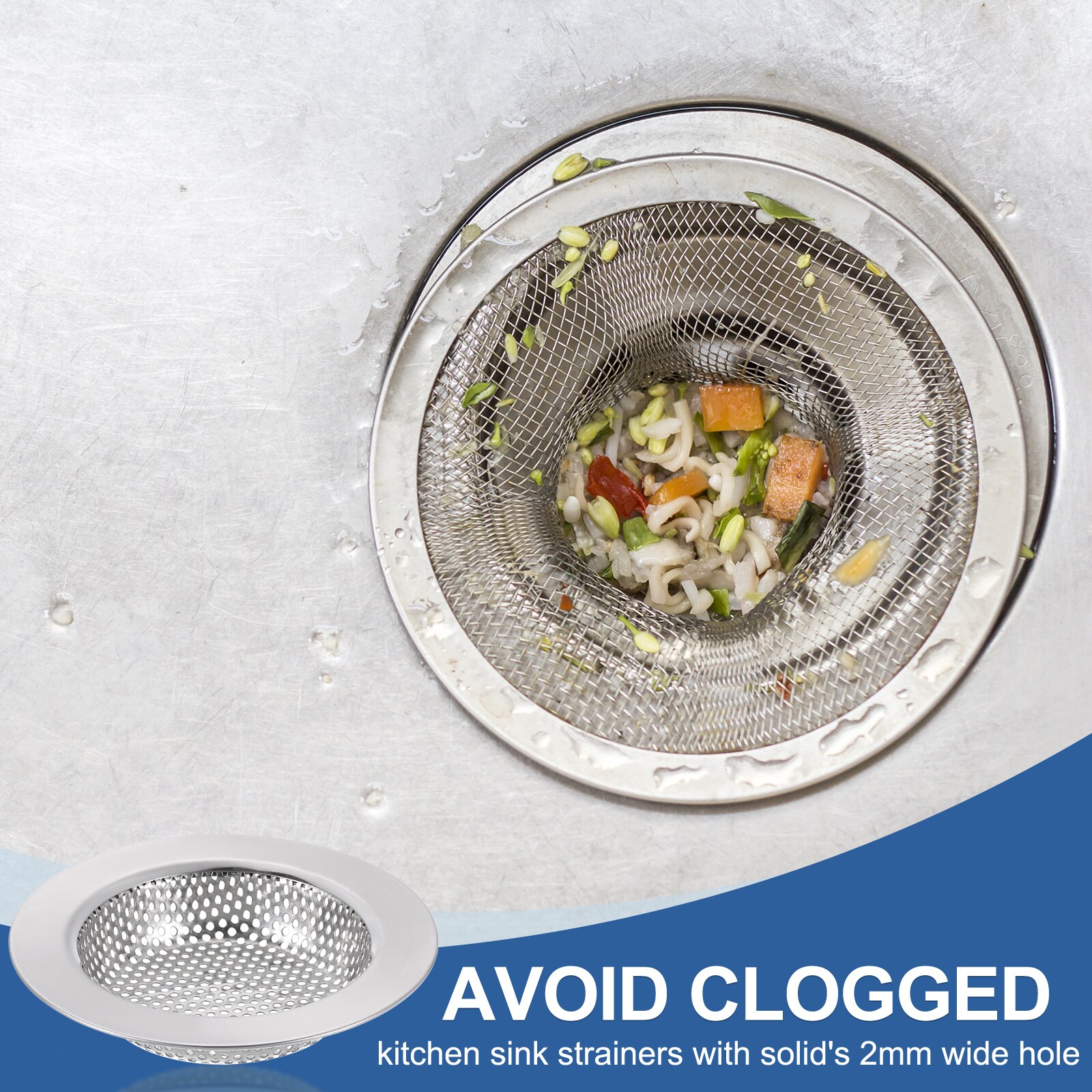 Unique Bargains S25093001UX5681 Kitchen-Sink-Strainers - View #3