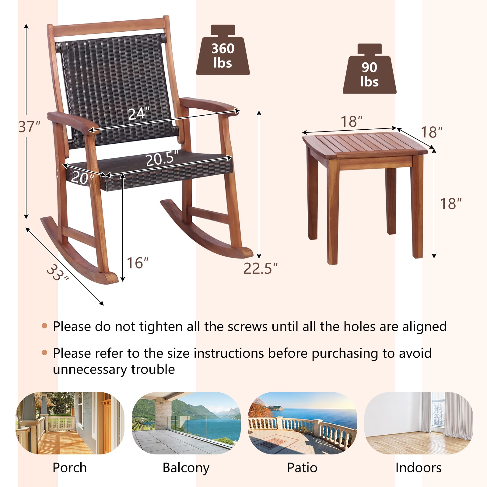 Forclover HYFC-0454 Patio-Chairs - View #8