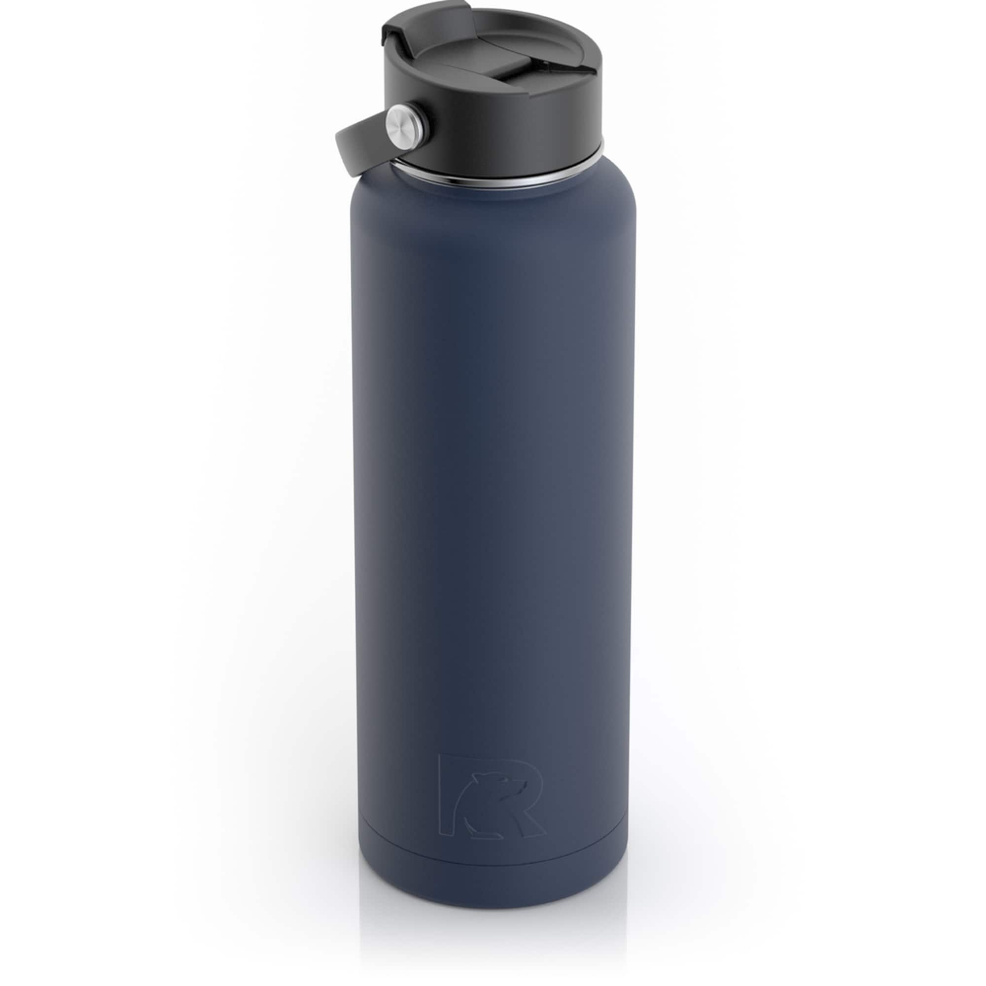 RTIC Outdoors 13499 40-fl oz Stainless Steel Insulated Water Bottle- Navy