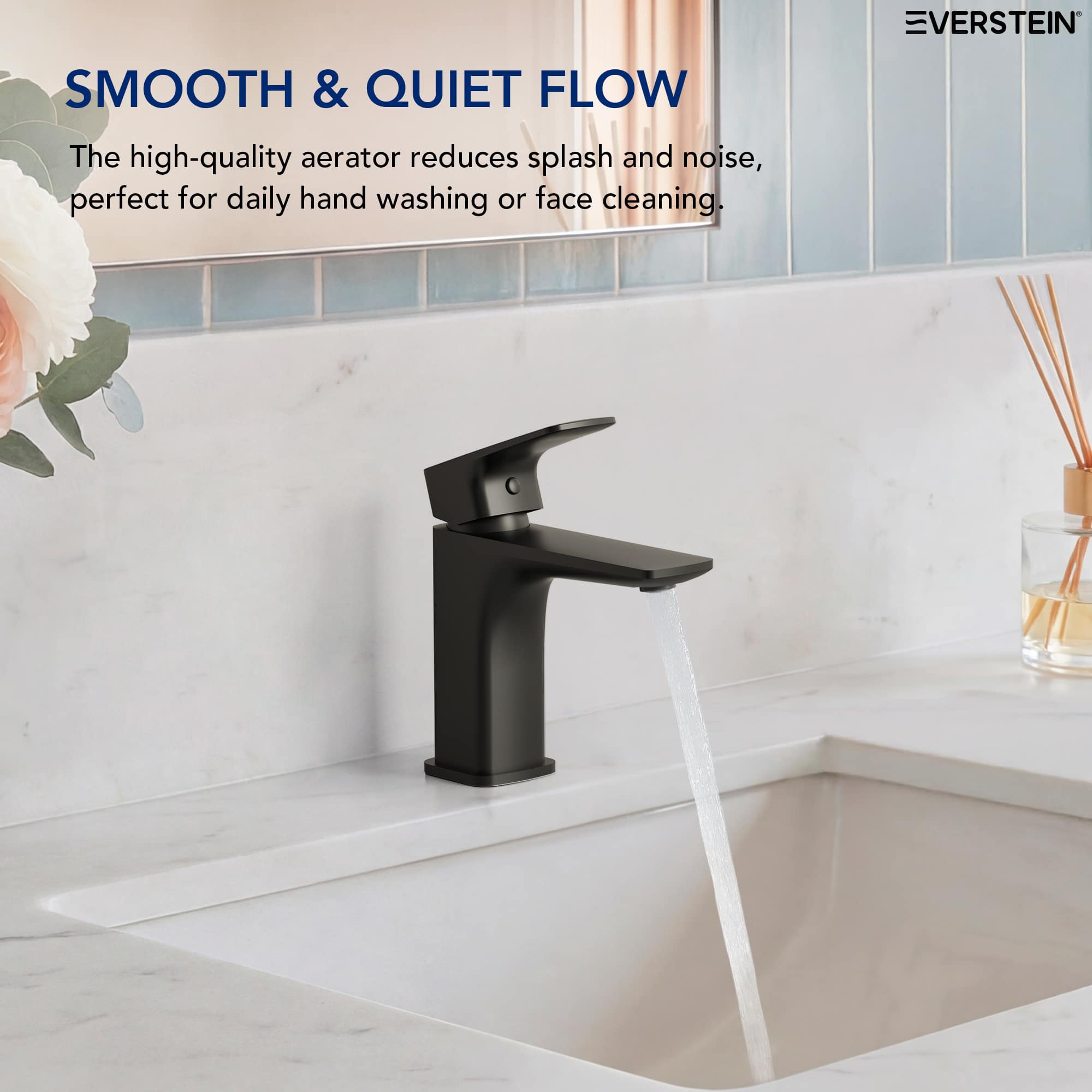 EVERSTEIN SFS-1309B-BK Lavatory-Faucets - View #5
