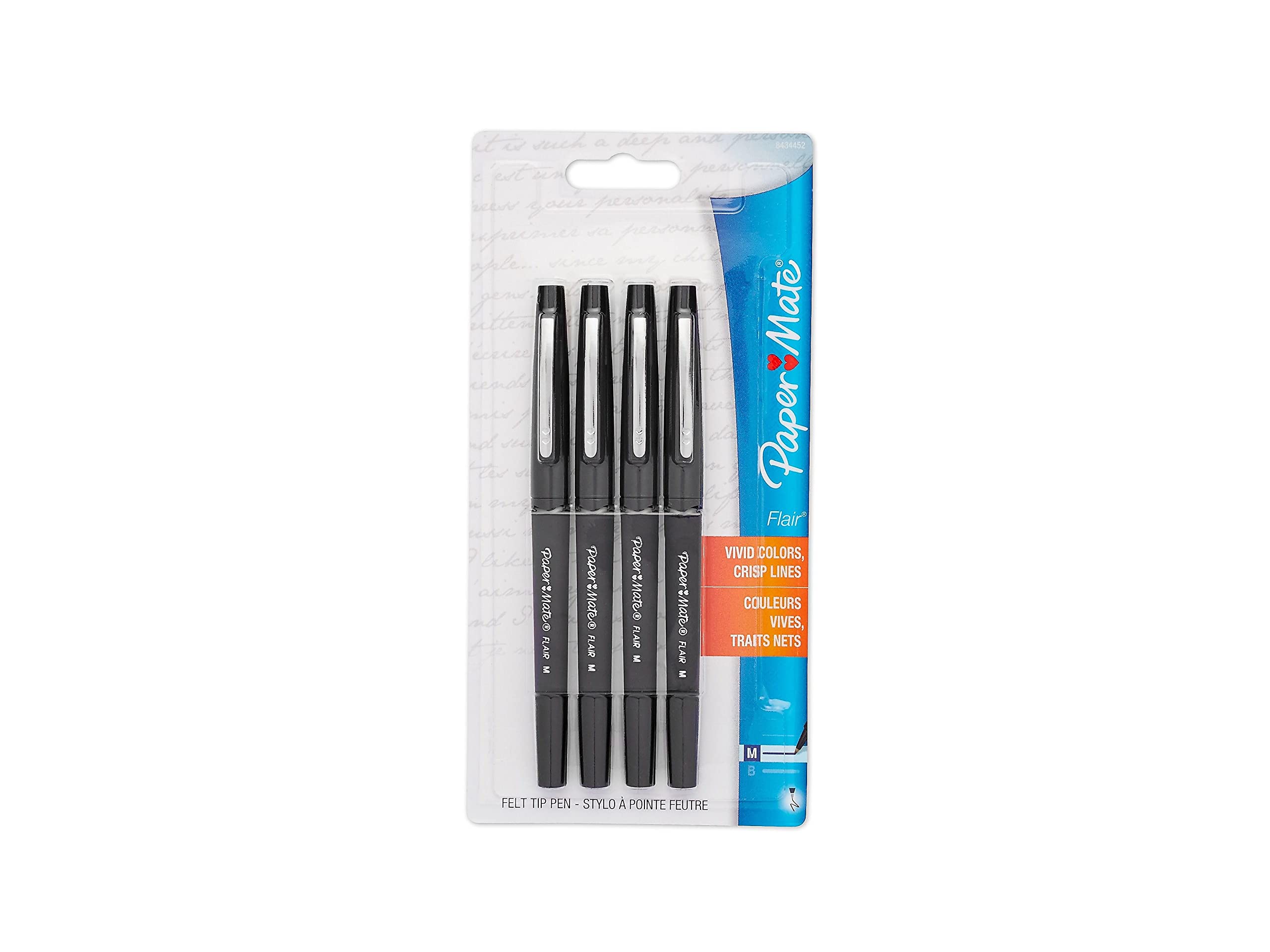 Sanford Black Flair Pen (Pack of 200 WITH YOUR CUSTOM LOGO) - only 1.35 each #8434452PP