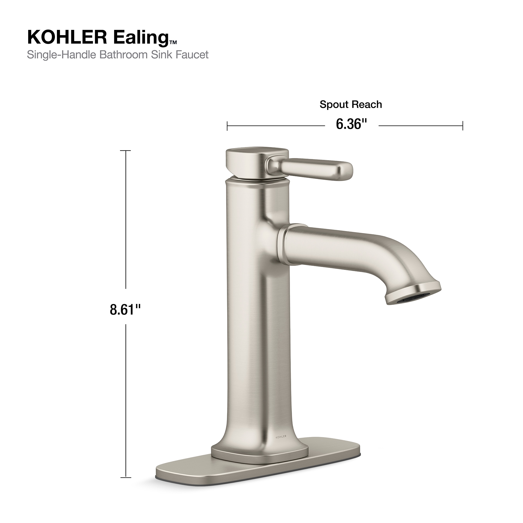 KOHLER K-R33042-4D-BN Lavatory-Faucets - View #8