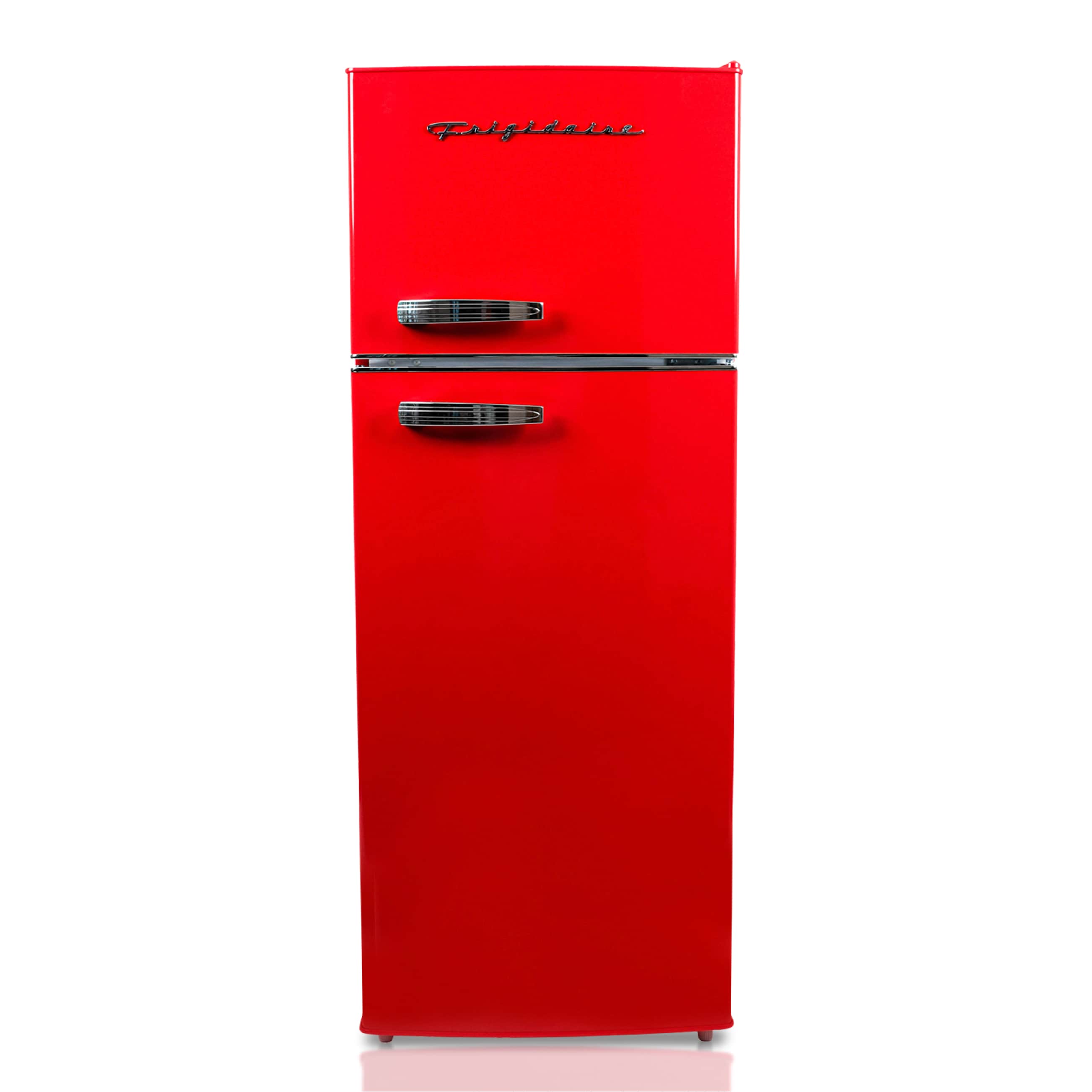 Frigidaire EFR753-RED 7.5-cu ft Counter-Depth Top-Freezer Refrigerator ( Red )