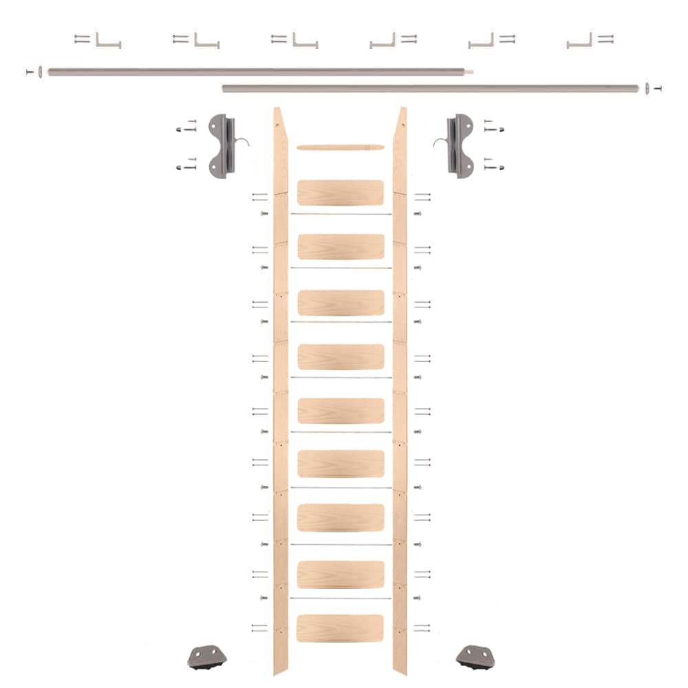 library ladder hooks