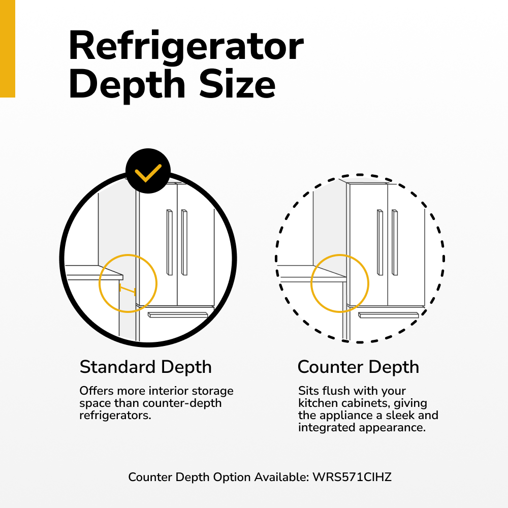 Whirlpool WRS588FIHZ Side-By-Side - View #13