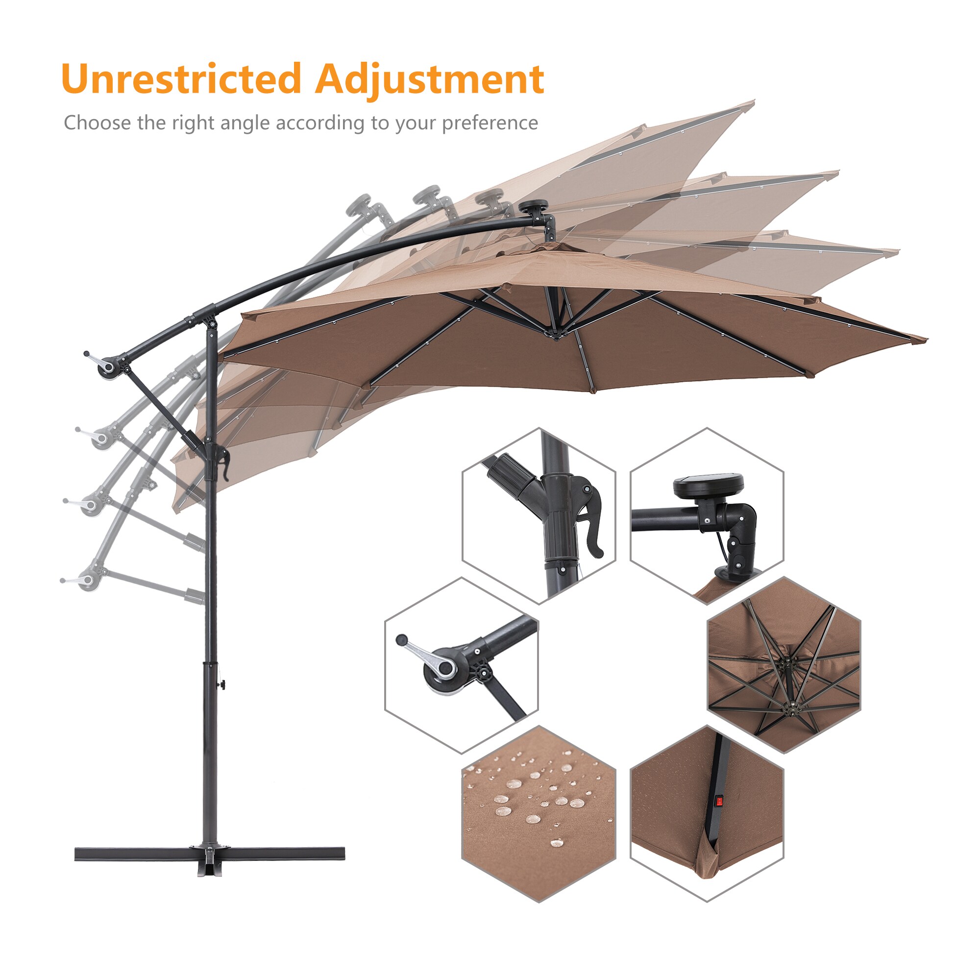 Clihome CH-H4L-TN Umbrellas-2 - View #5