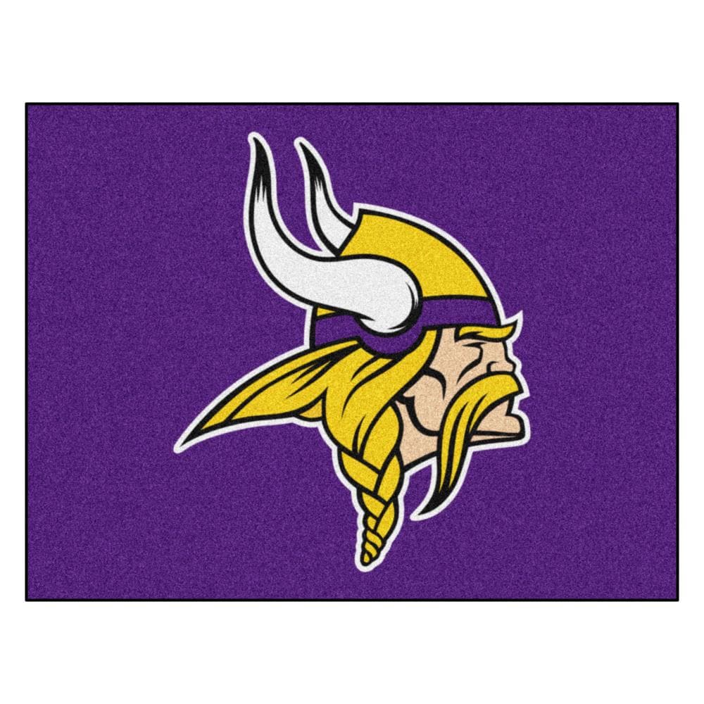 FANMATS NFL Vikings/Packers Purple House Divided 3 ft. x 4 ft