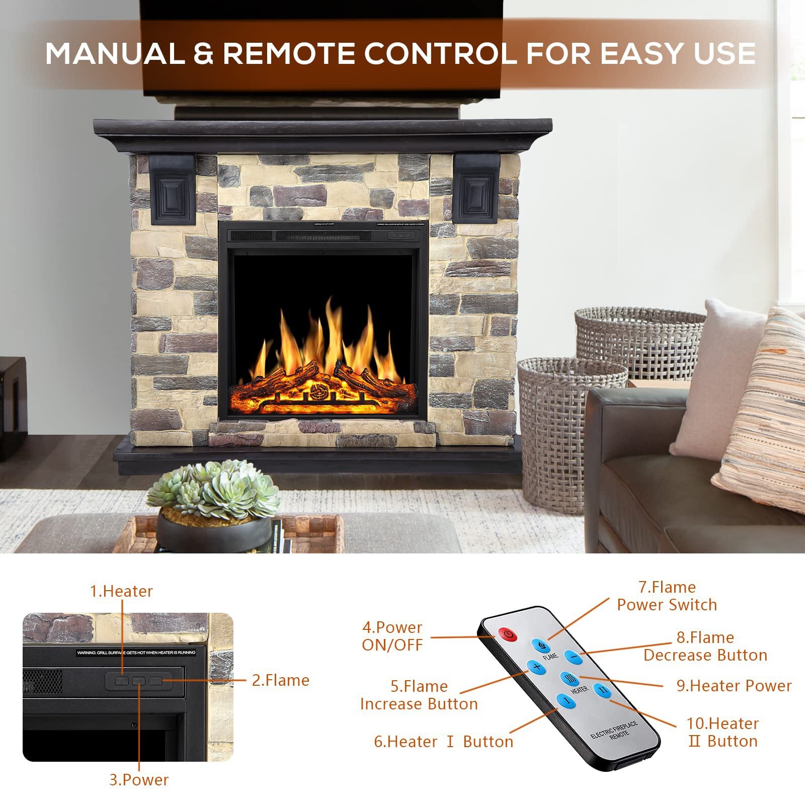 EdenDirect NLCD041907 Electric-Fireplaces - View #4