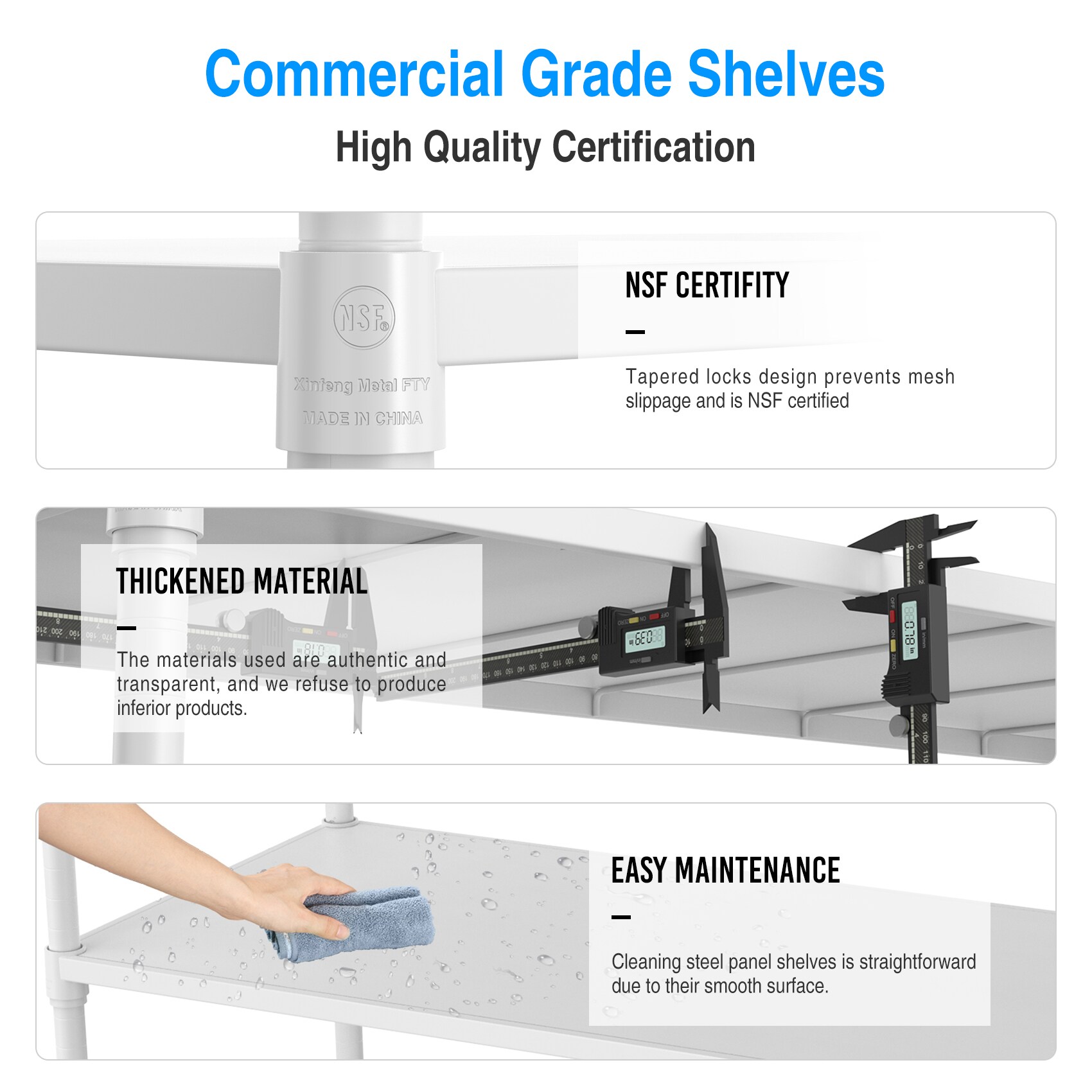 Kahomvis LIKE-QPS4-516 Free-Standing-Shelving - View #6