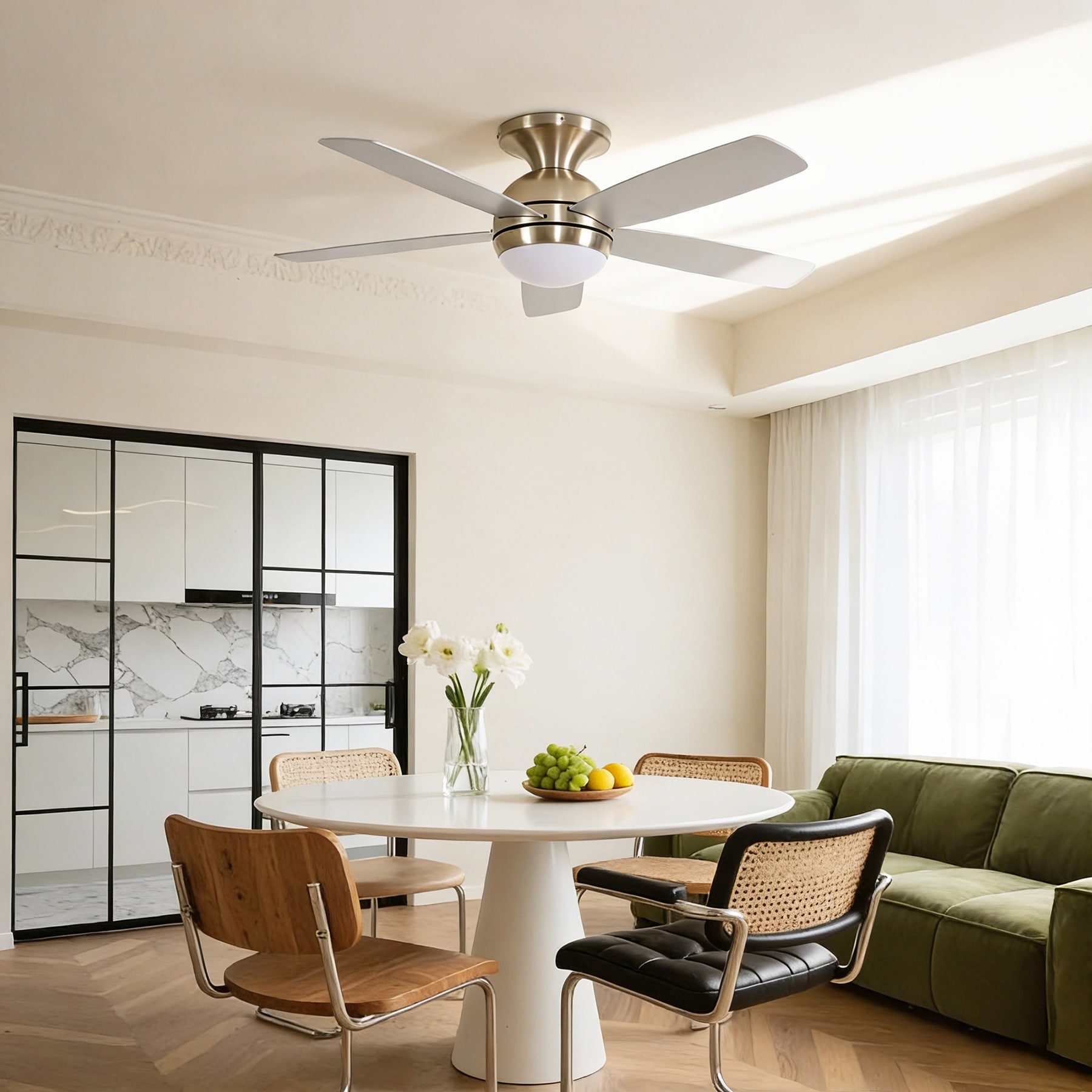 SINOFURN SYD120012BK Ceiling-Fans - View #2