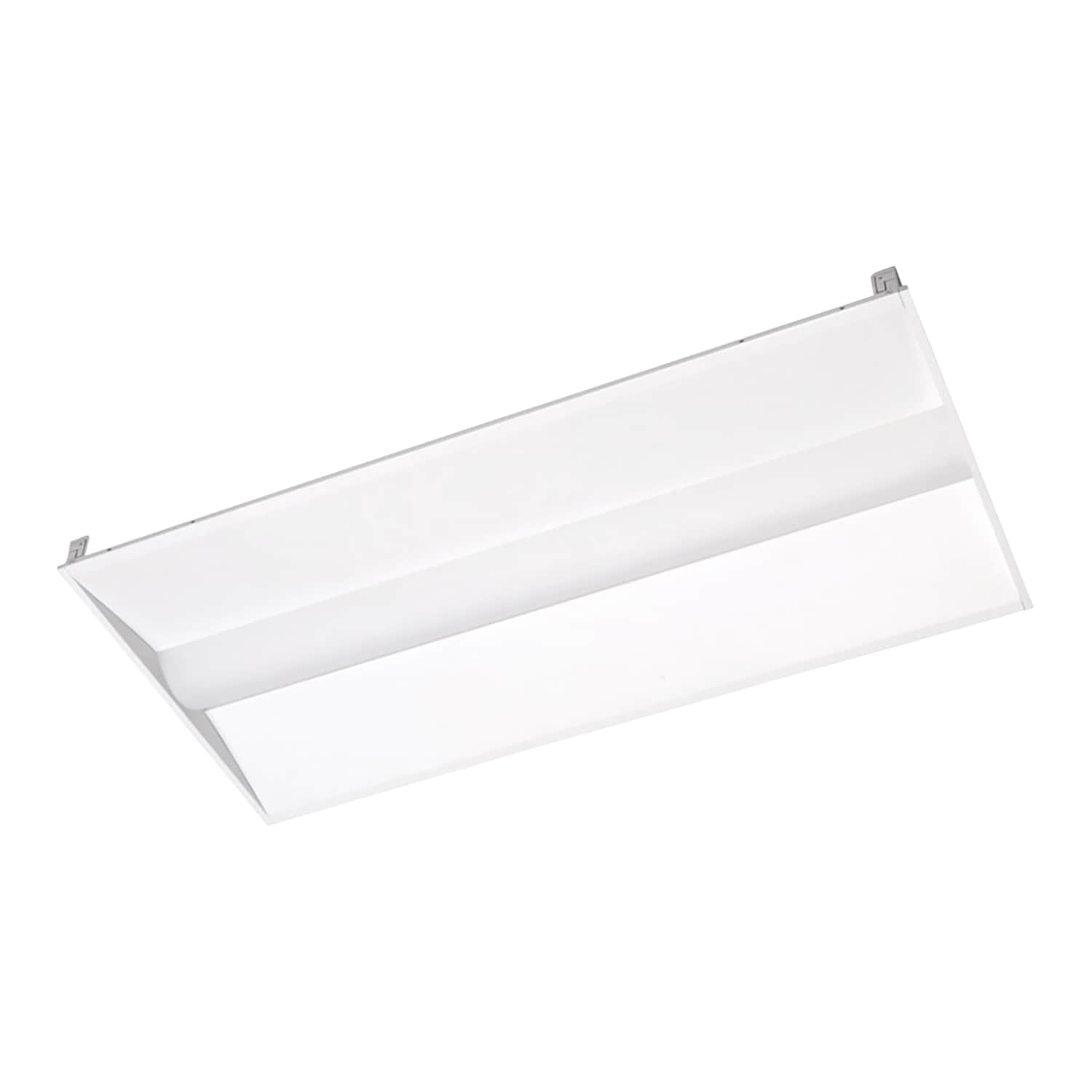 LED One 24TROF-DMWMCCT-EM 4-ft x 2-ft Switchable white 4941 -Lumen LED Troffer