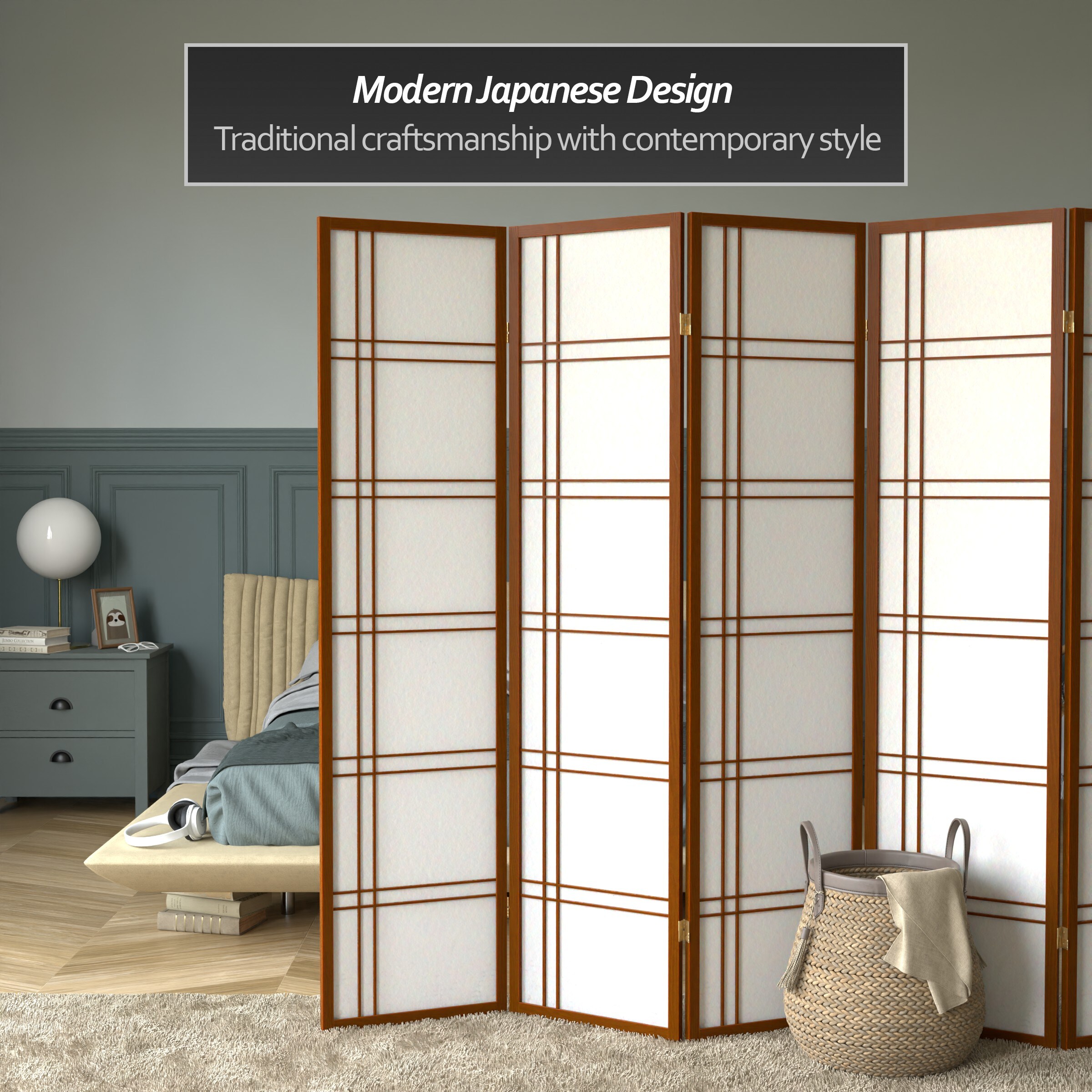 Red Lantern SSCDBLX-5P-WAL Indoor-Privacy-Screens - View #6