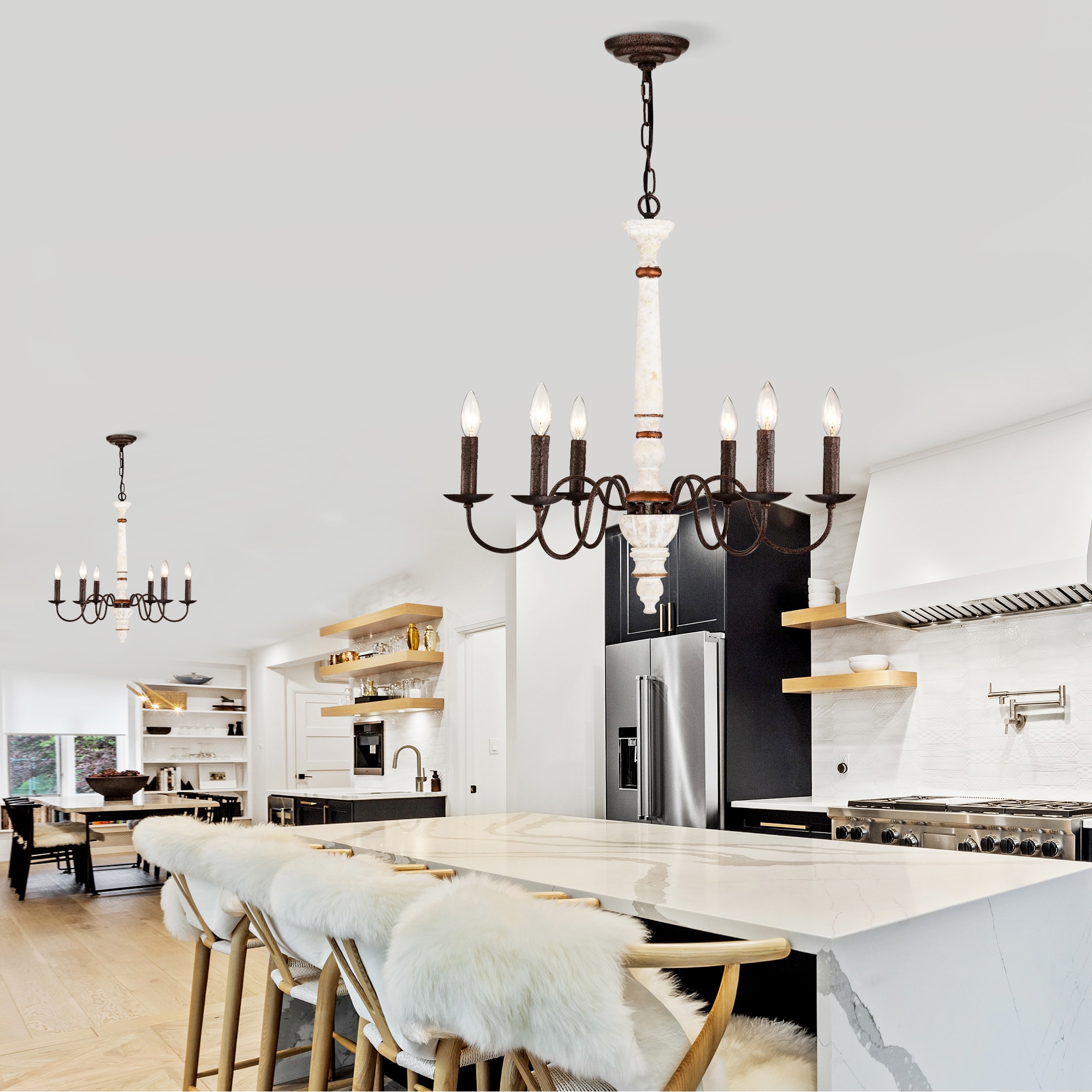Forclover HL-M3012-6 Pendant-Lights - View #3
